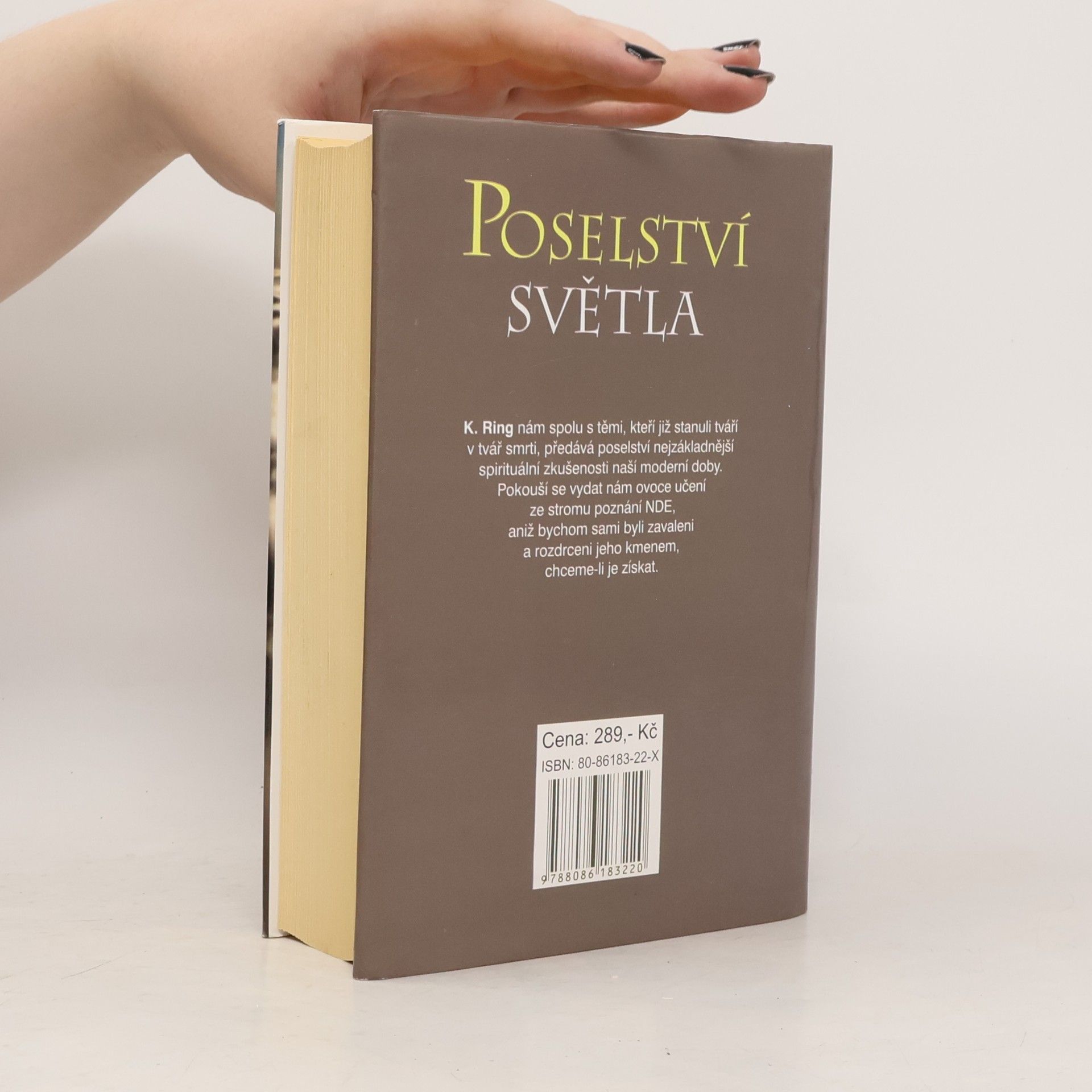 Kenneth Ring Poselství světla : čemu se můžeme naučit ze zkušenosti z blízké smrti