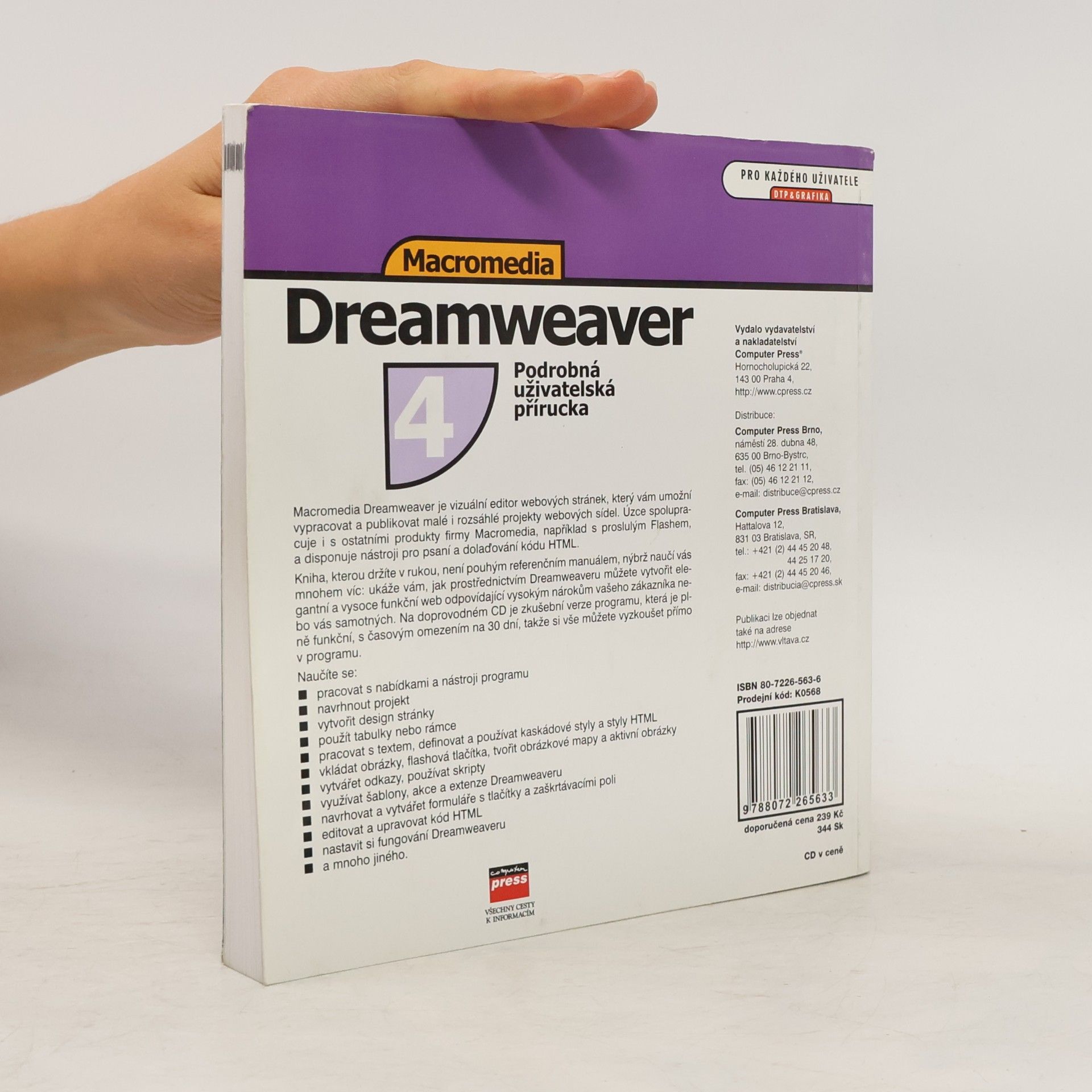 Petr Vostrý Macromedia Dreamweaver 4 - podrobná uživatelská příručka