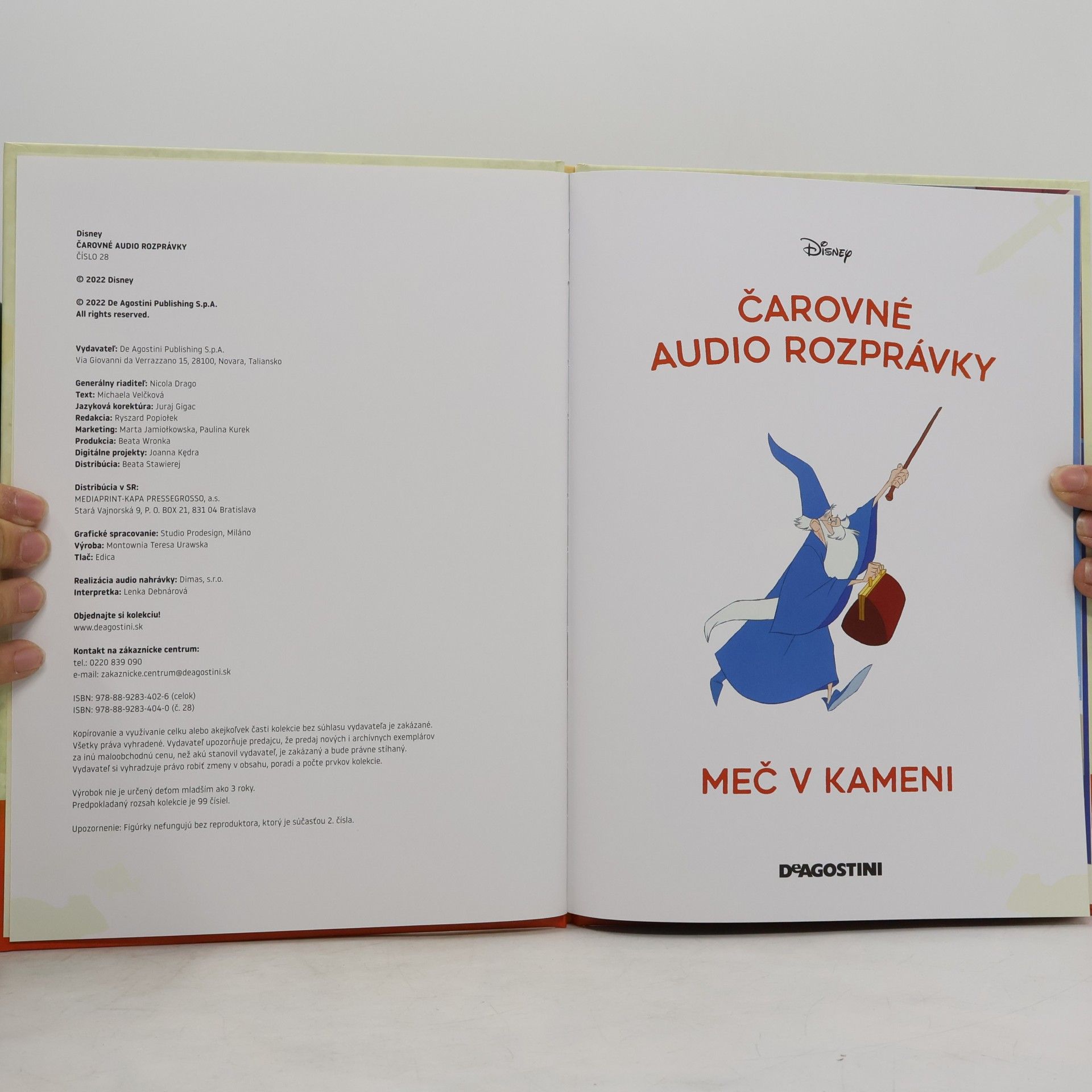 Autorenkollektiv Čarovné audio rozprávky 28. Meč v kameni