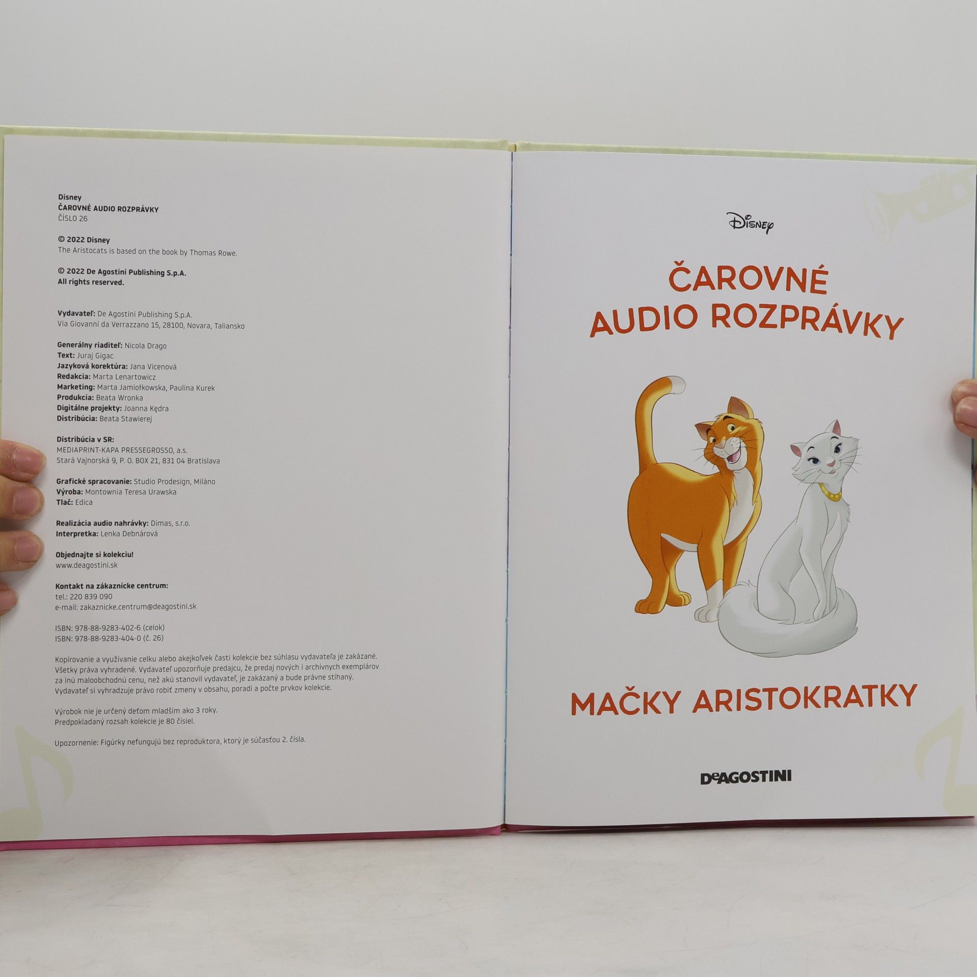 Various authors Čarovné audio rozprávky 26. Mačky aristokratky