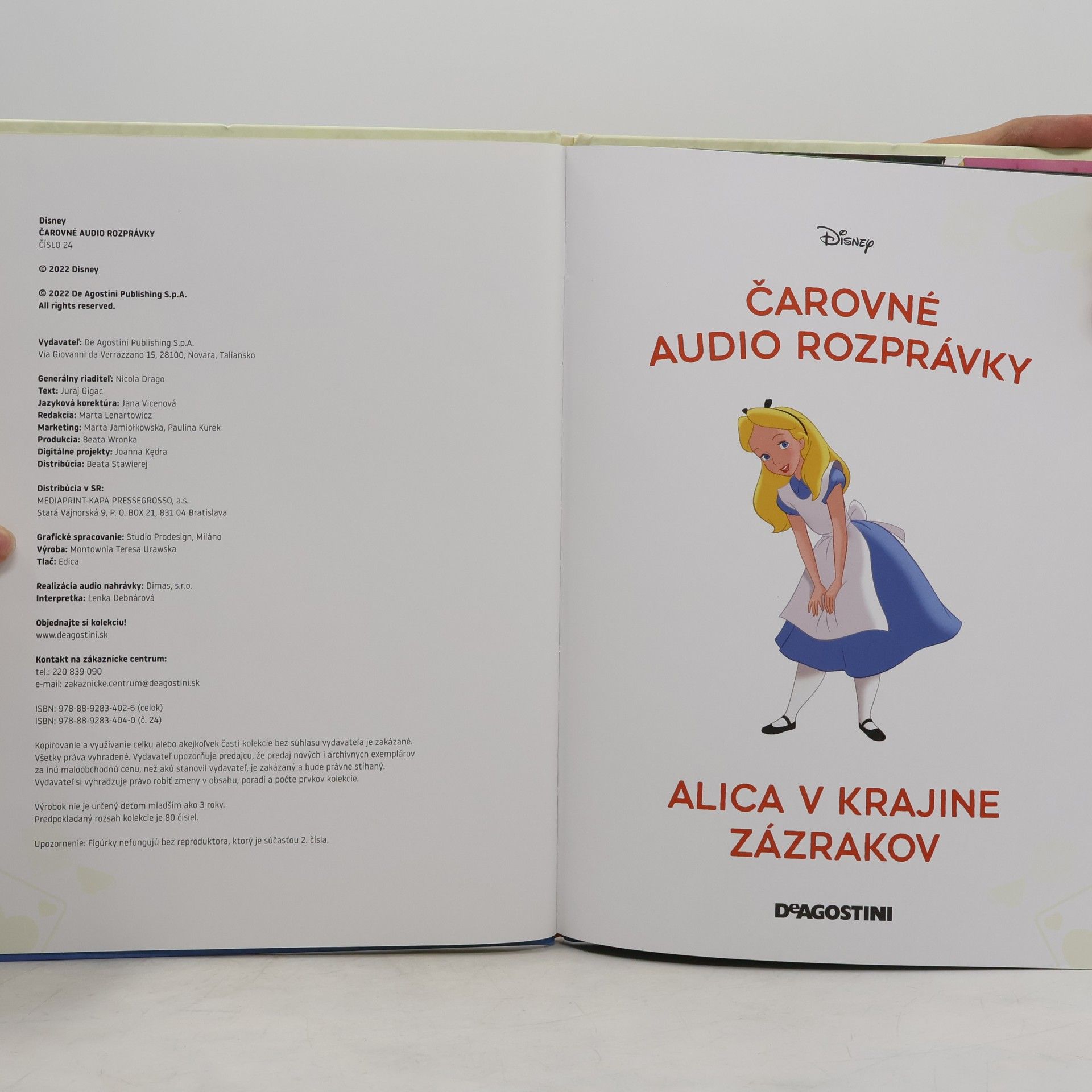 Autorenkollektiv Čarovné audio rozprávky 24: Alica v krajine zázrakov