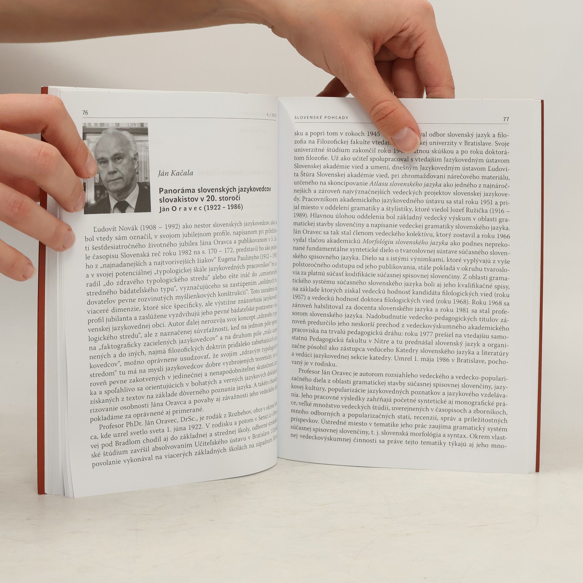 Magdaléna Masárová Slovenské pohľady na literatúru, umenie a vedu 5/2020