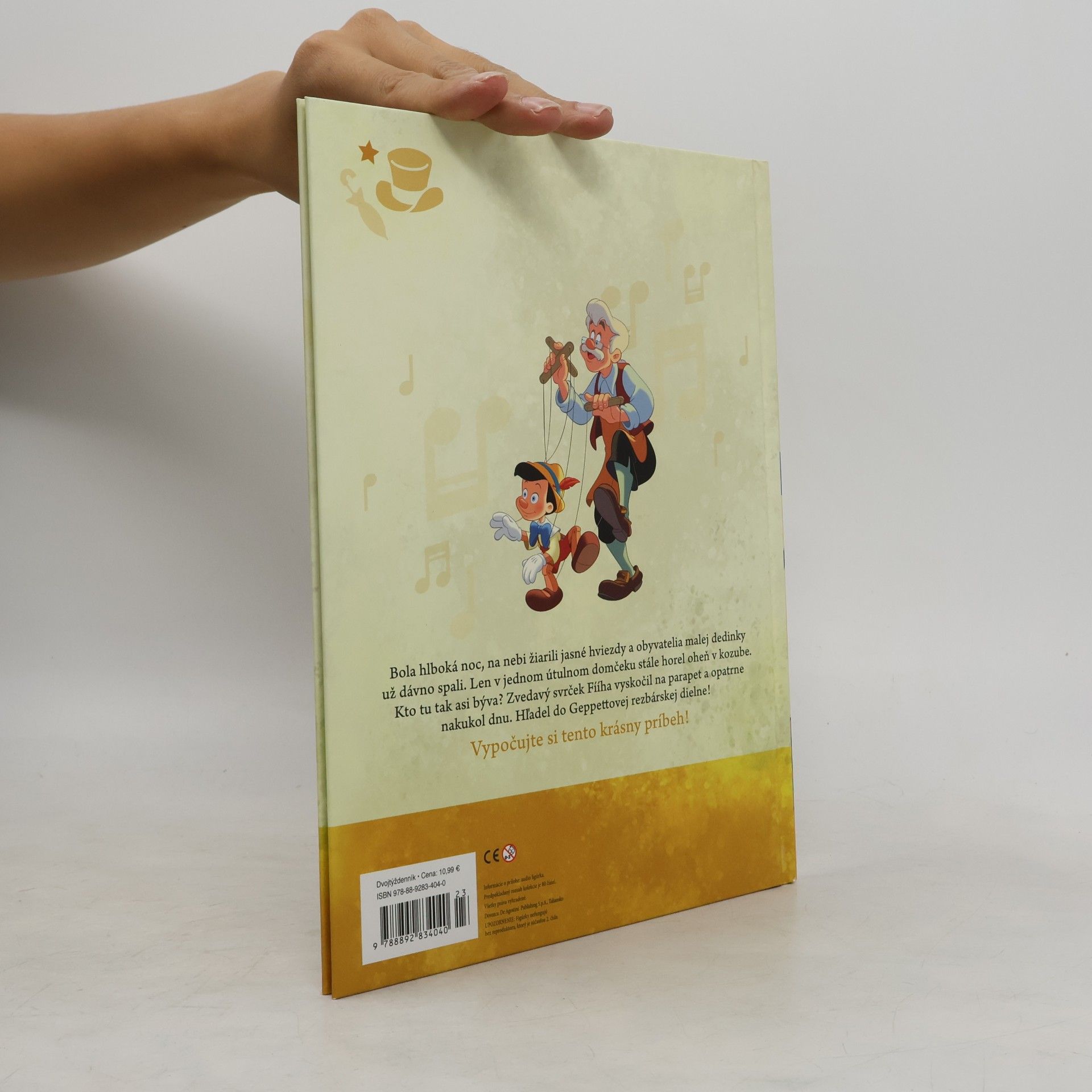 Walt Disney Čarovné audio rozprávky: Pinocchio