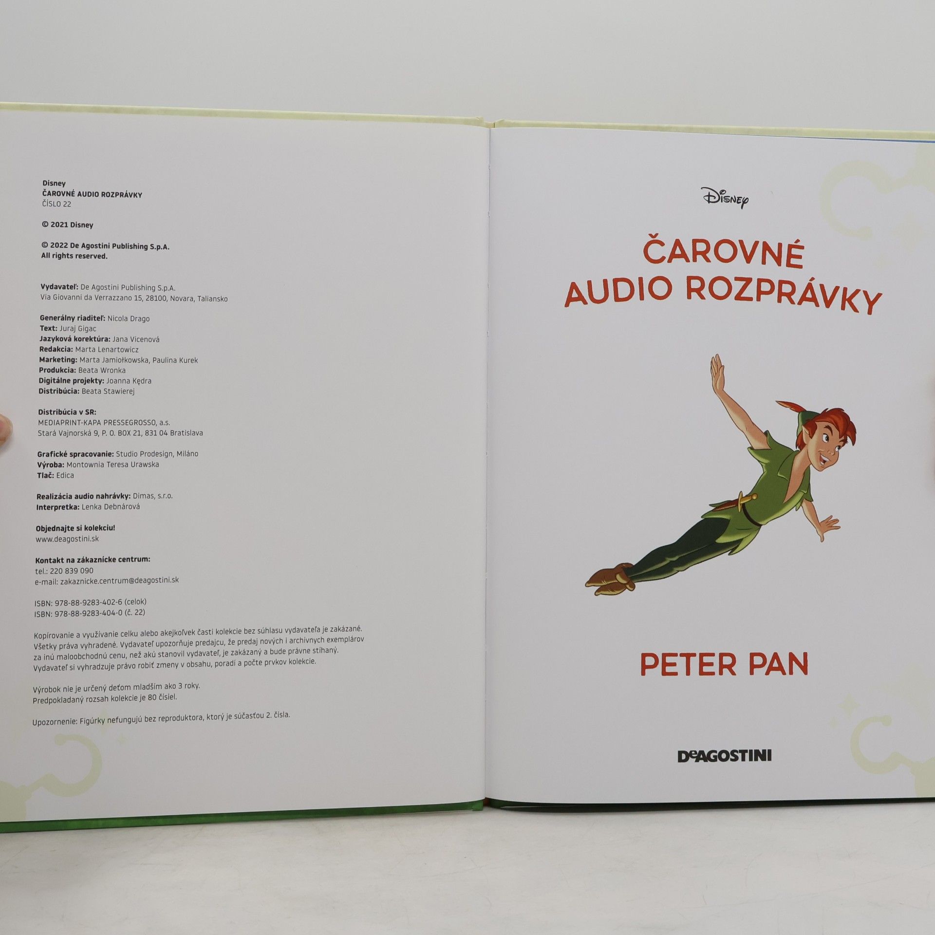 Kolektiv autorů Čarovné audio rozprávky. Peter Pan
