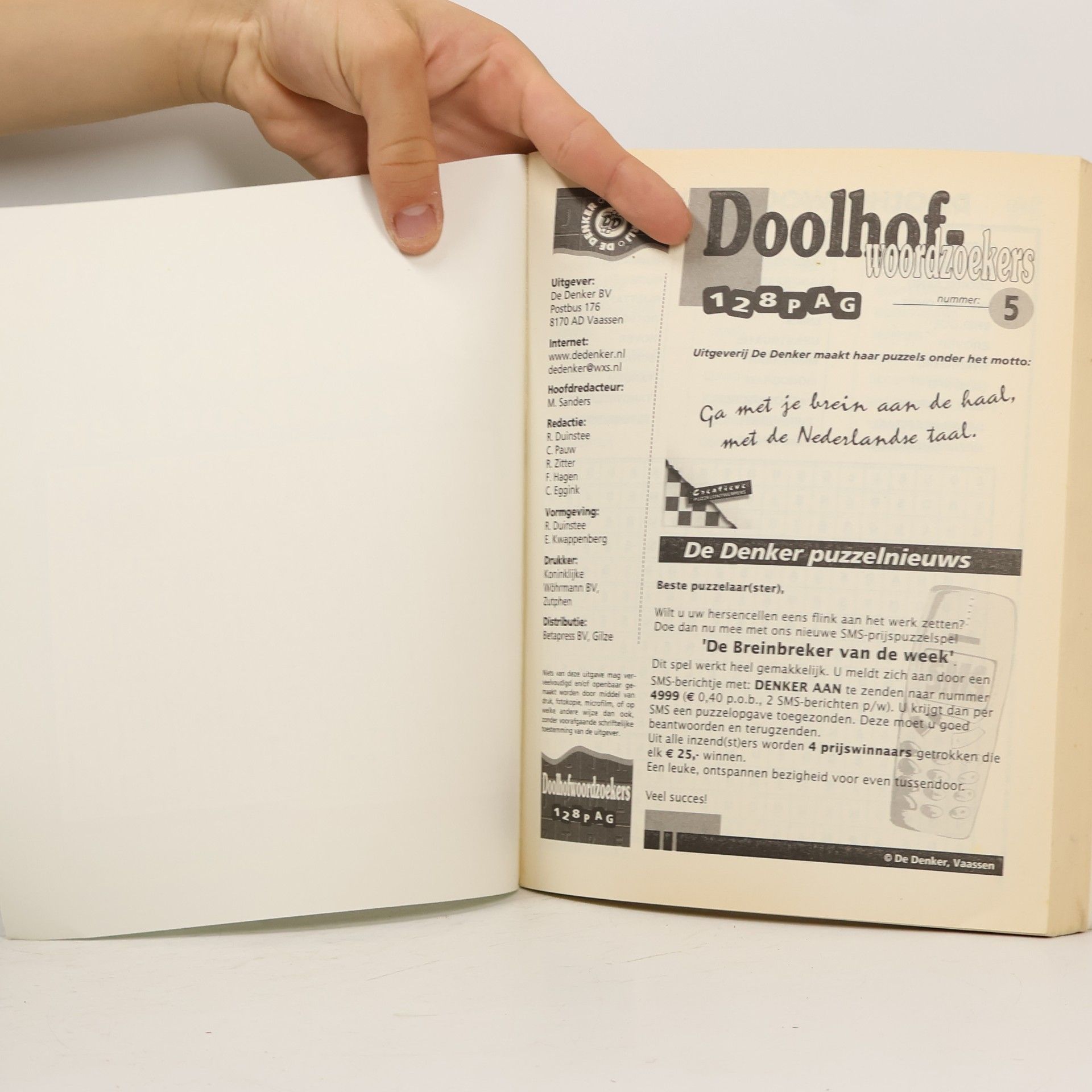 M. Sanders Doolhof woordzoekers 5