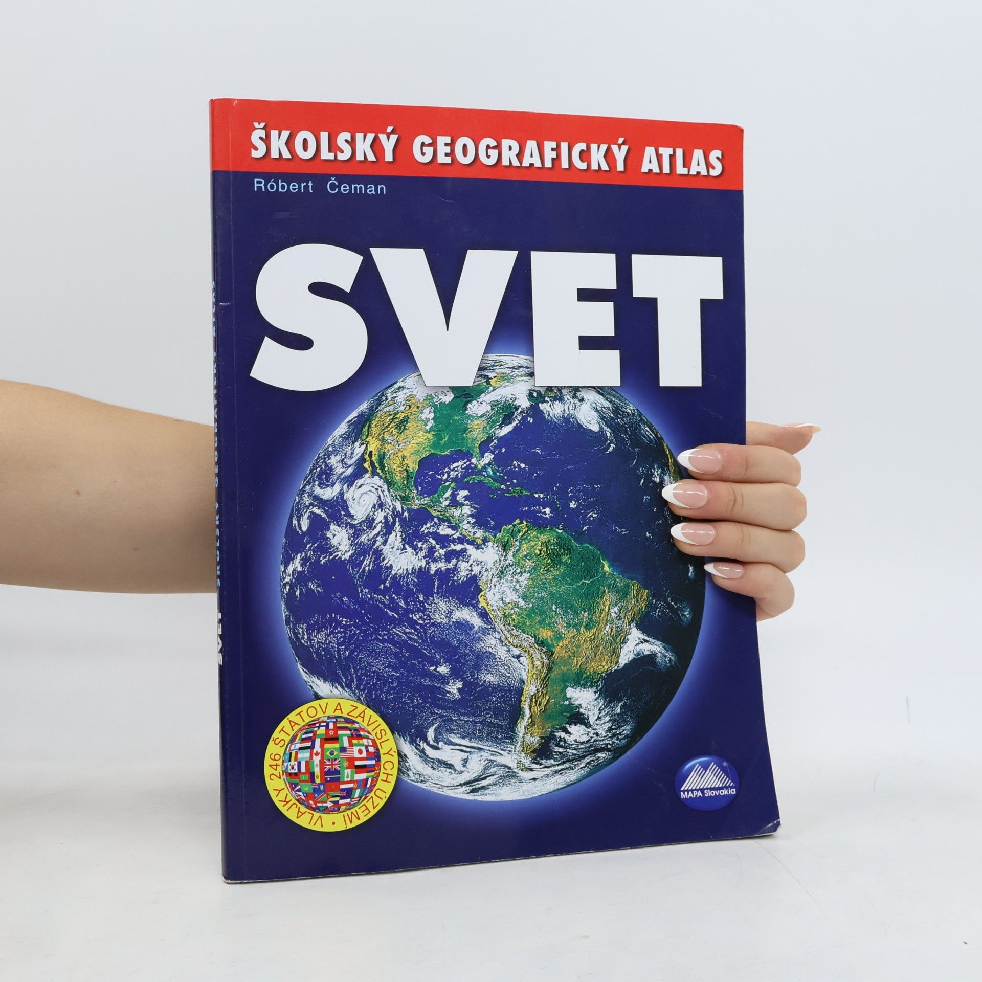 Róbert Čeman Svet - Školský geografický atlas