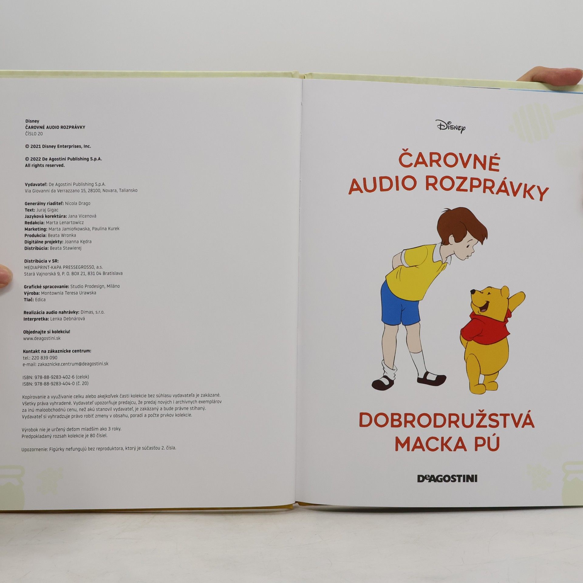Autorenkollektiv Čarovné audio rozprávky 20. Dobrodružstvá macka Pú