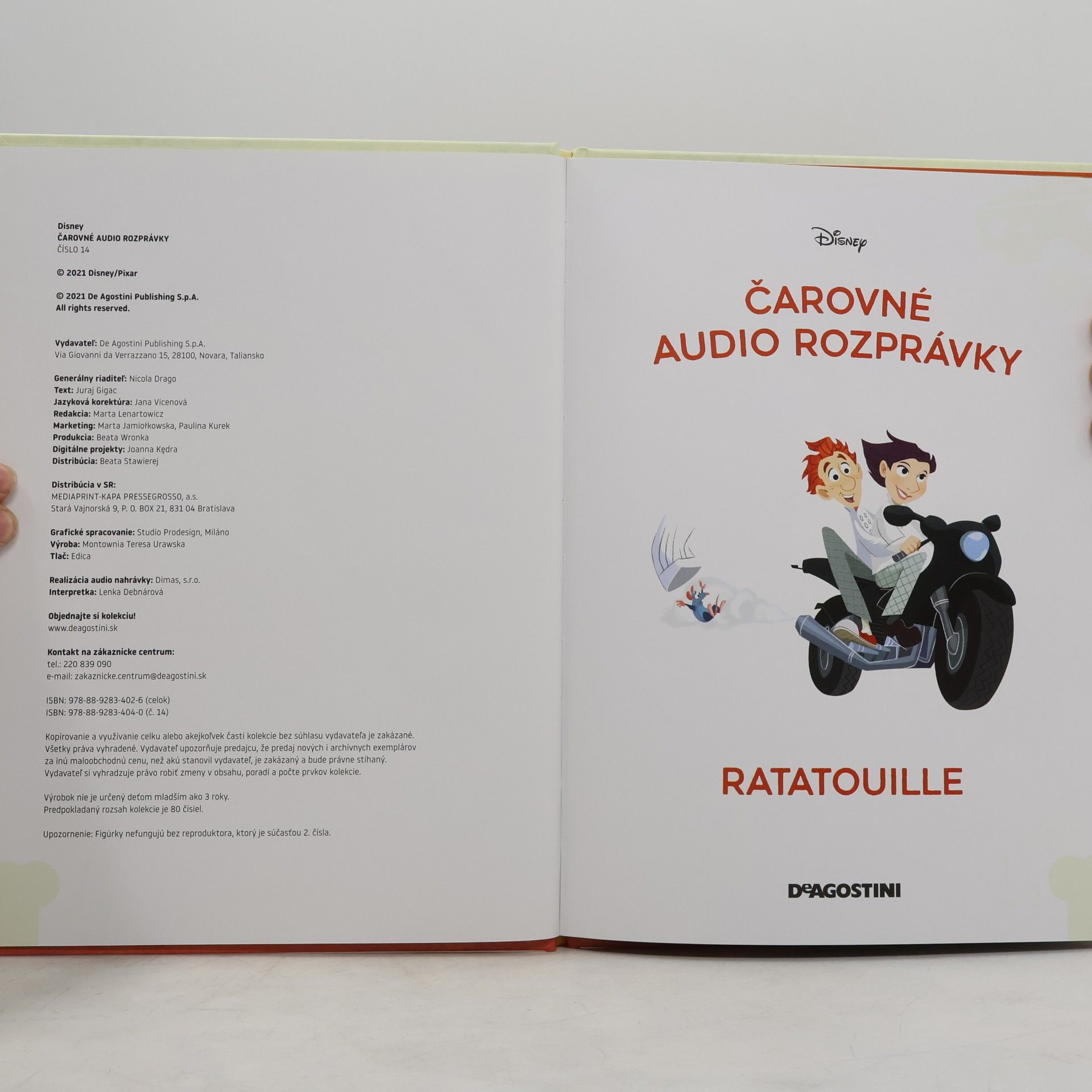 Autorenkollektiv Čarovné audio rozprávky 14. Ratatouille