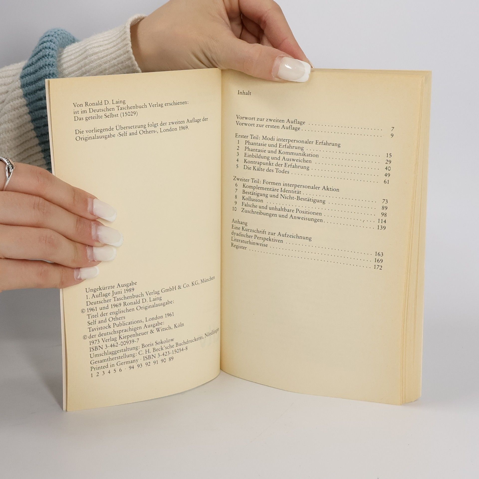 R. D. Laing Das Selbst und die Anderen
