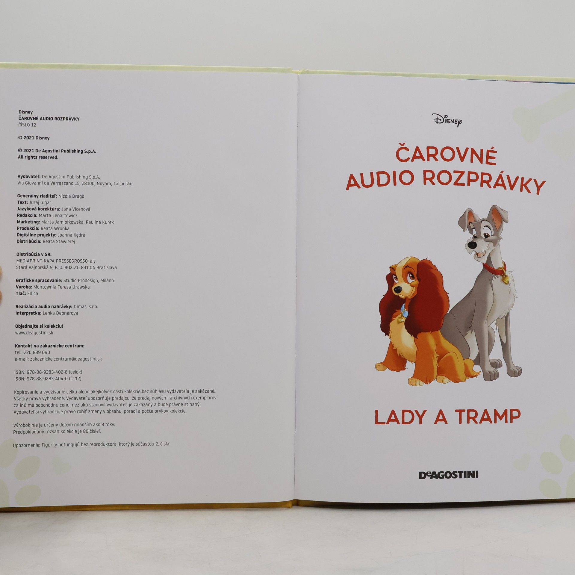 Autorenkollektiv Čarovné audio rozprávky. Lady a Tramp