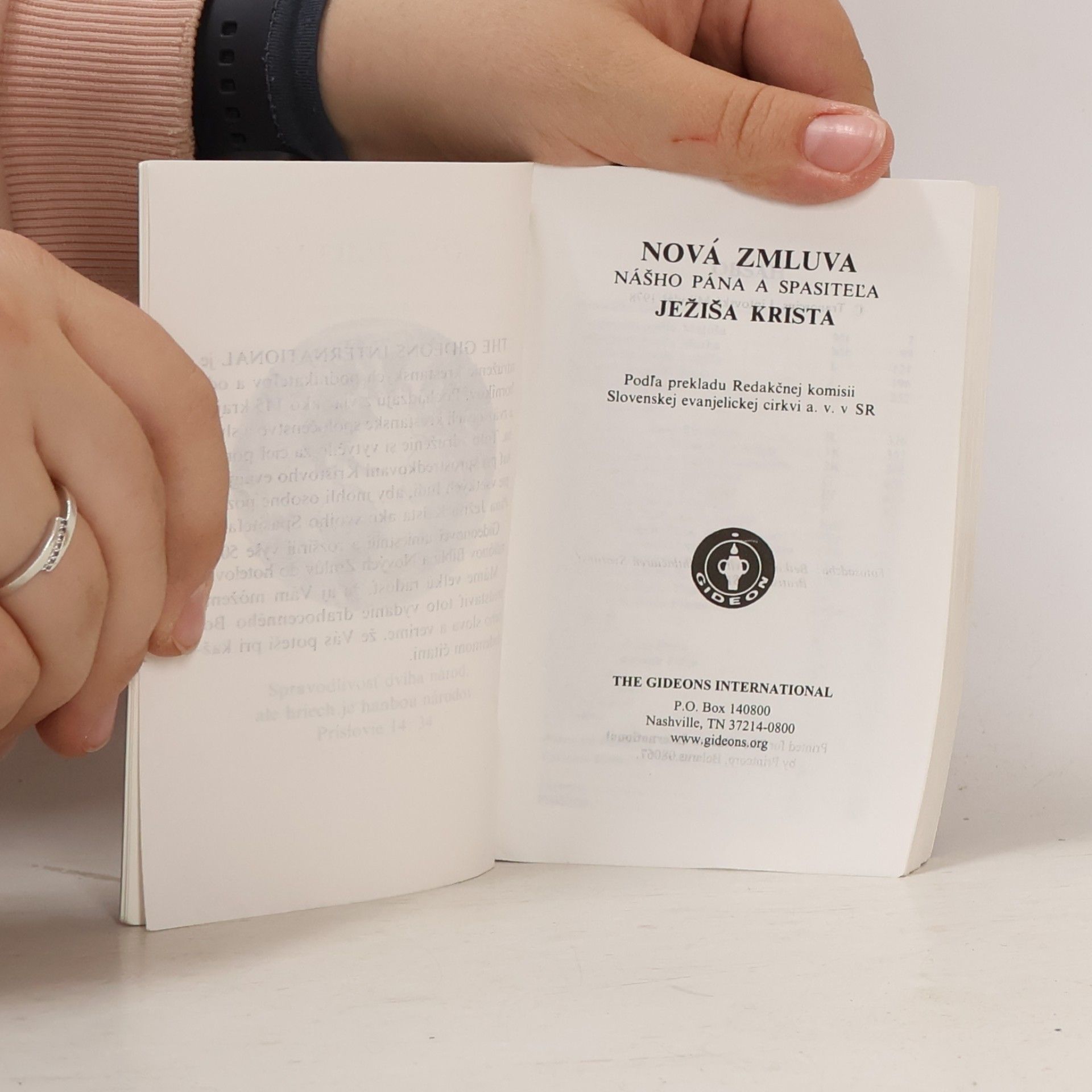 Various authors Nová zmluva nášho pána a spasiteľa Ježiša Krista
