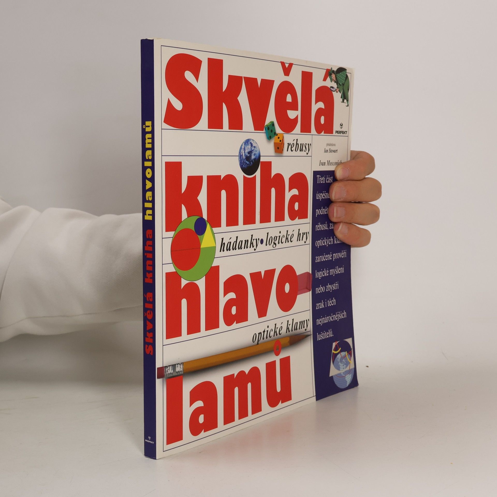 Skvělá kniha hlavolamů : rébusy, hádanky, logické hry, optické klamy