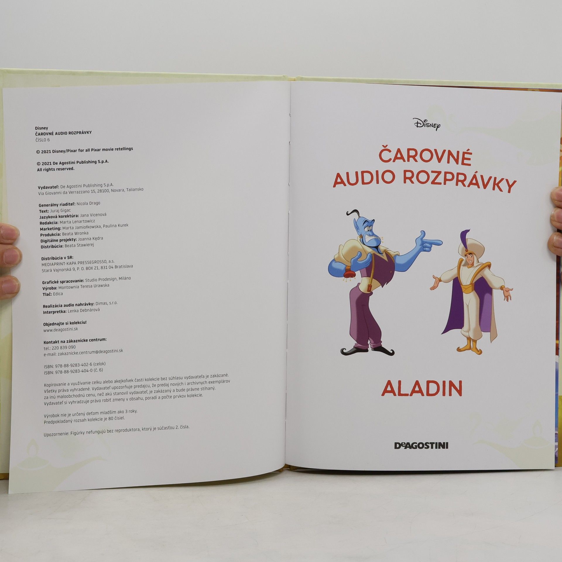 Autorenkollektiv Čarovné audio rozprávky. Aladin