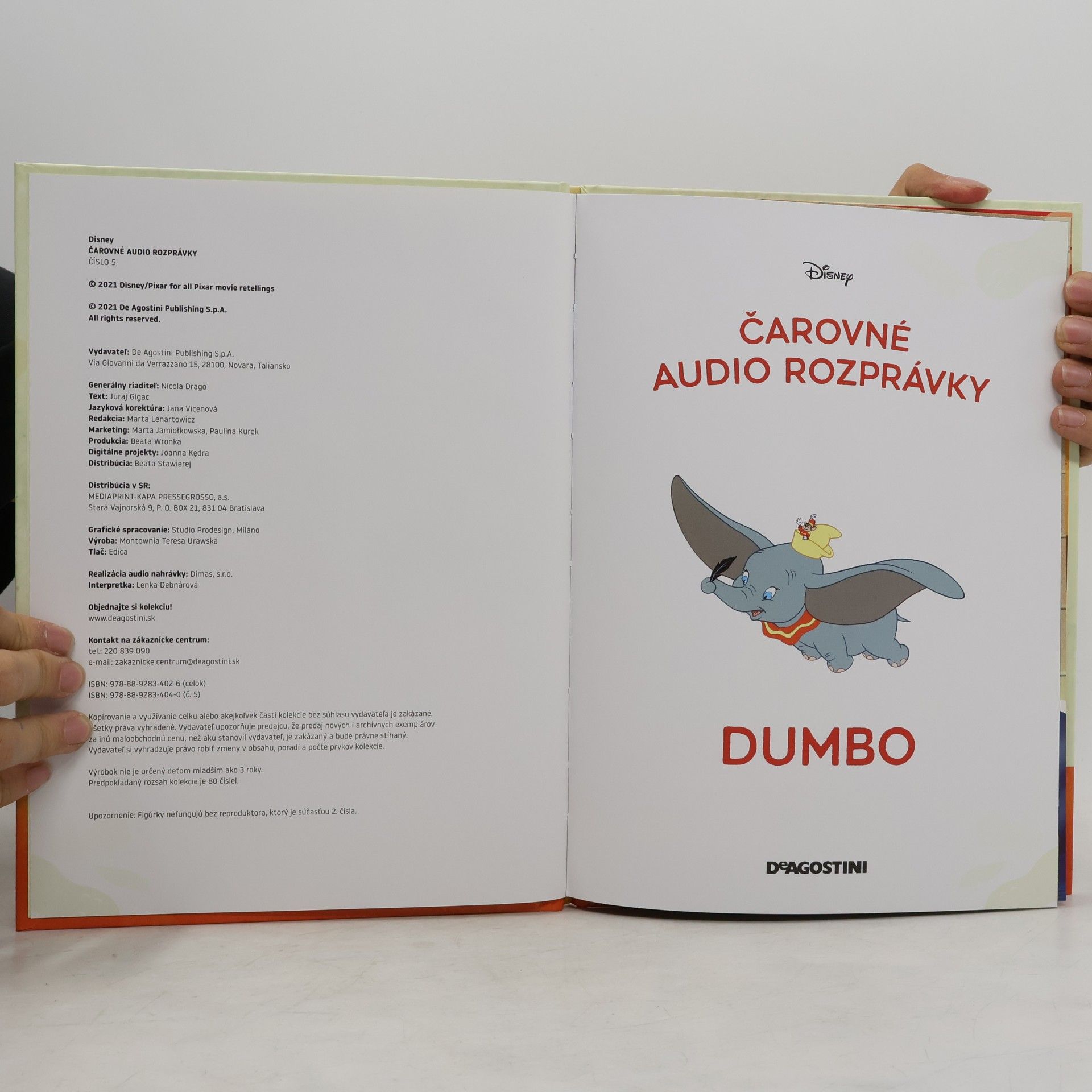 Autorenkollektiv Čarovné audio rozprávky. Dumbo