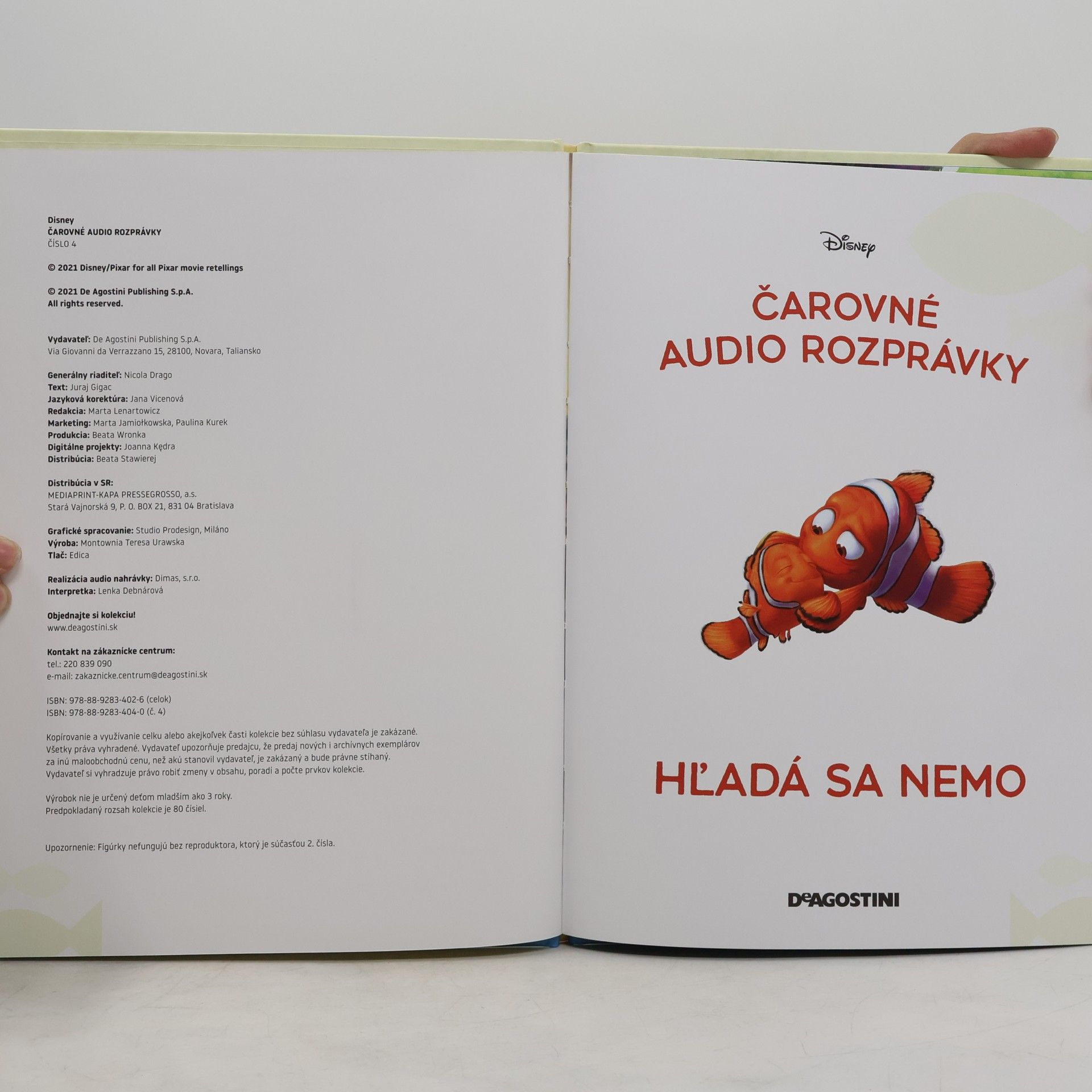 kolektiv Čarovné audio rozprávky 4. Hľadá sa Nemo