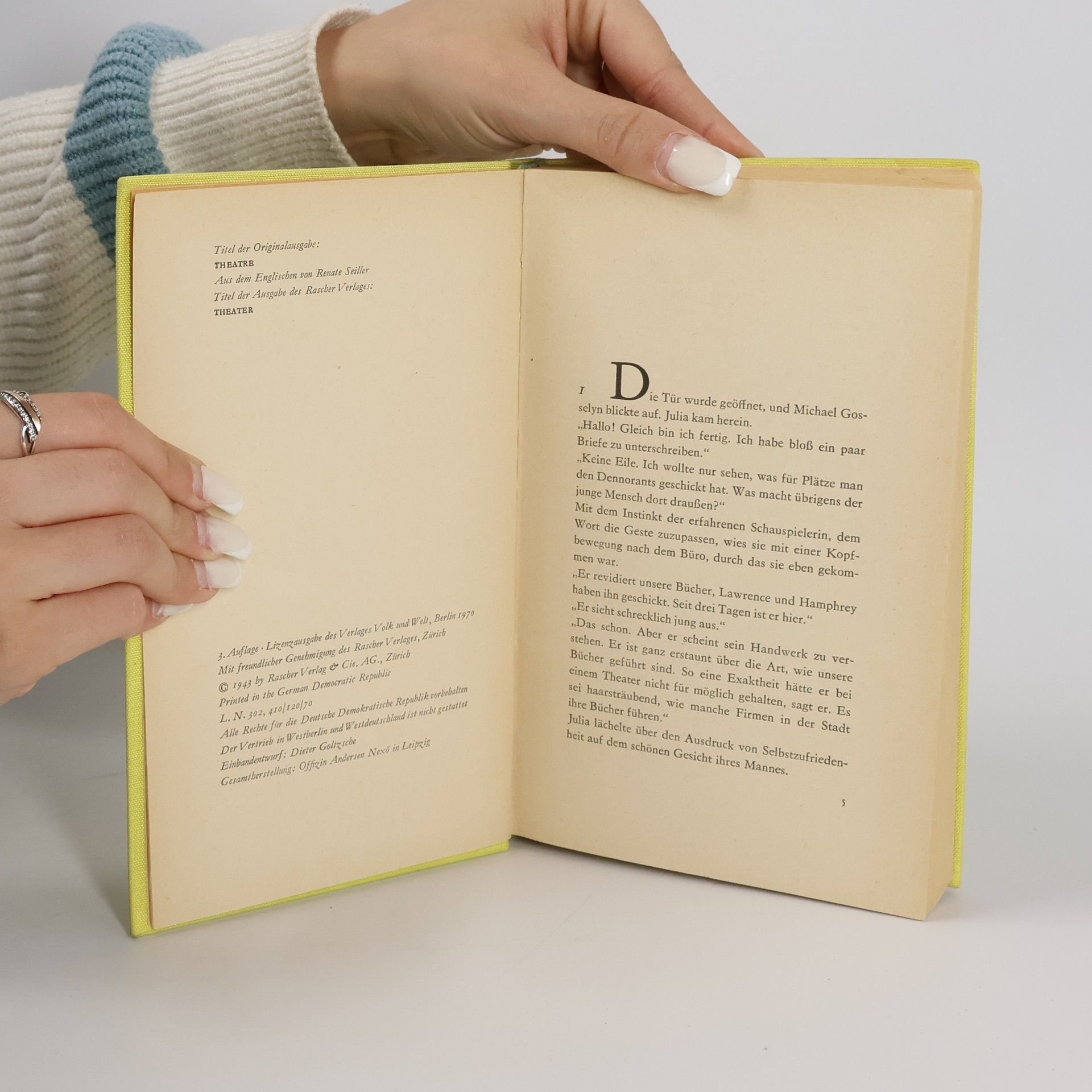 William Somerset Maugham Julia, du bist zauberhaft