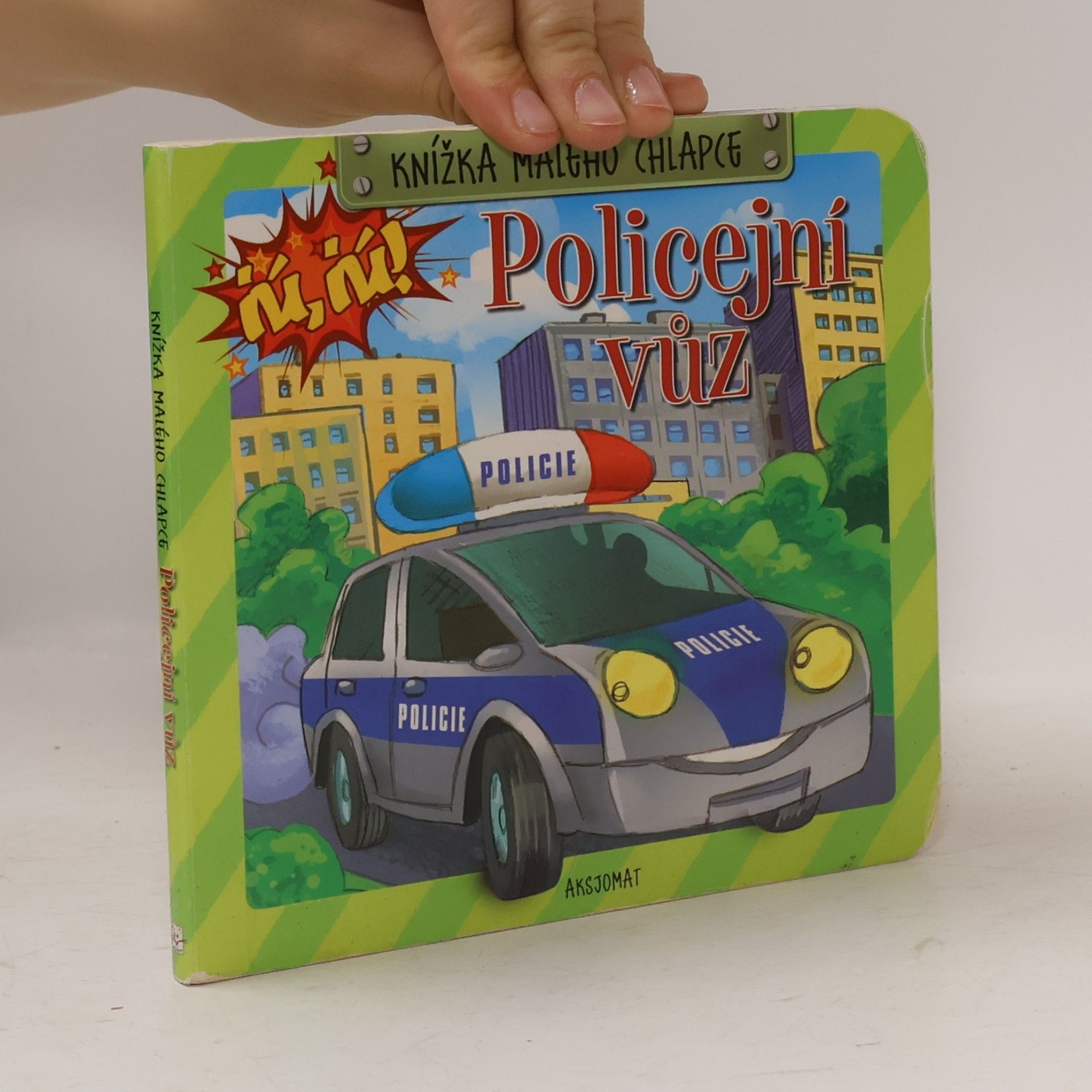 Anna Podgórska Knížka malého chlapce Policejní vůz