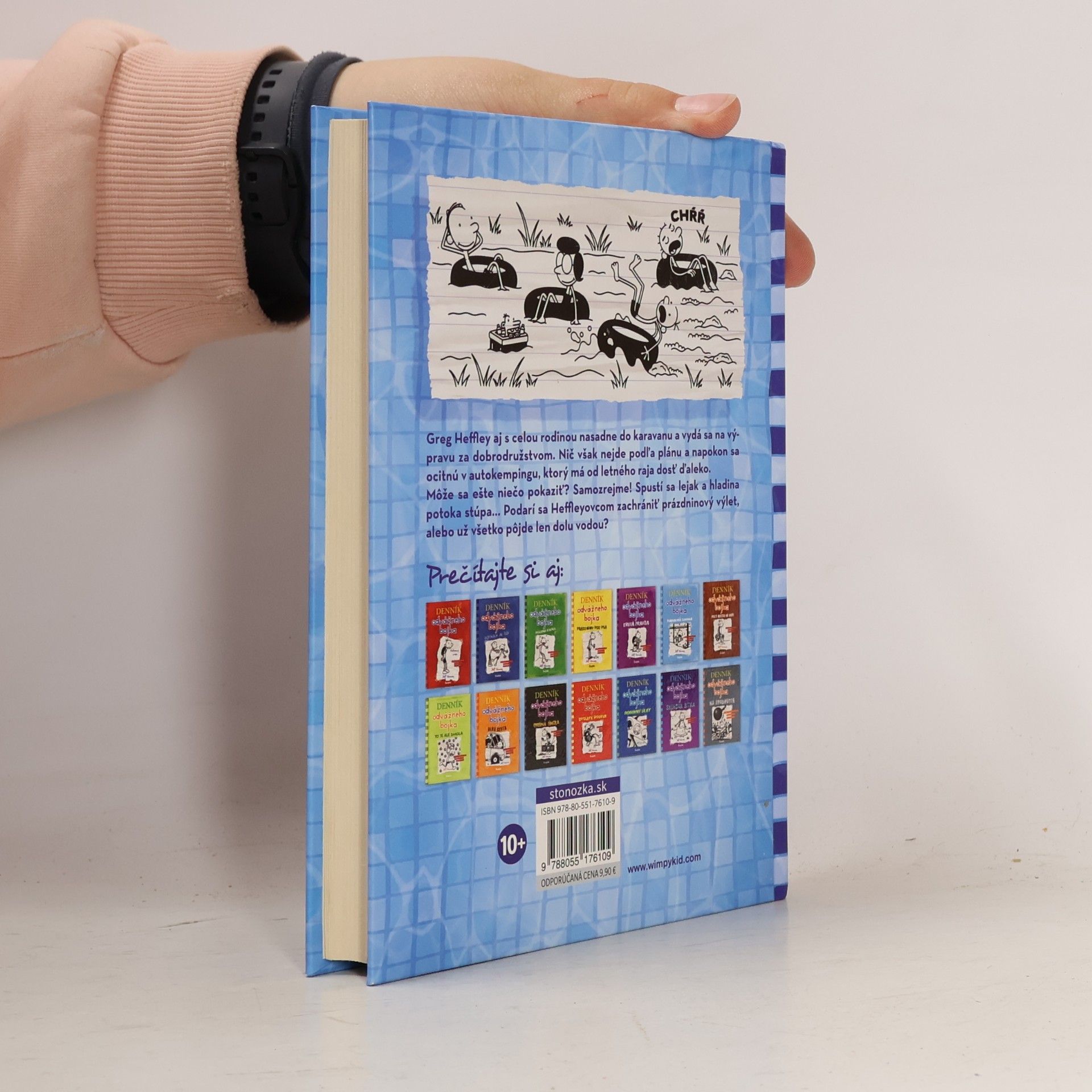 Jeff Kinney Denník odvážného bojka Dolu vodou