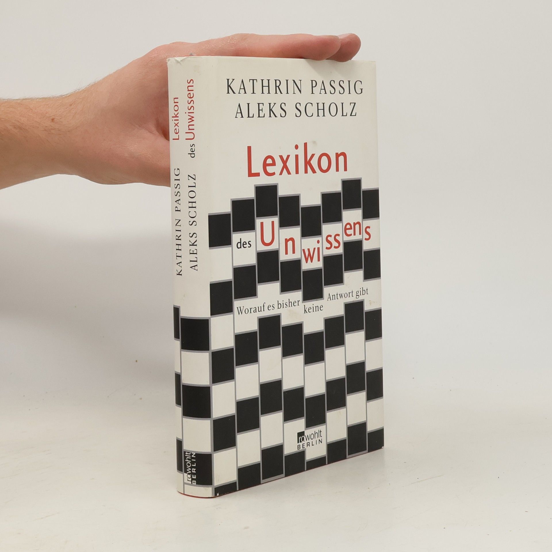 Aleks Scholz Lexikon des Unwissens
