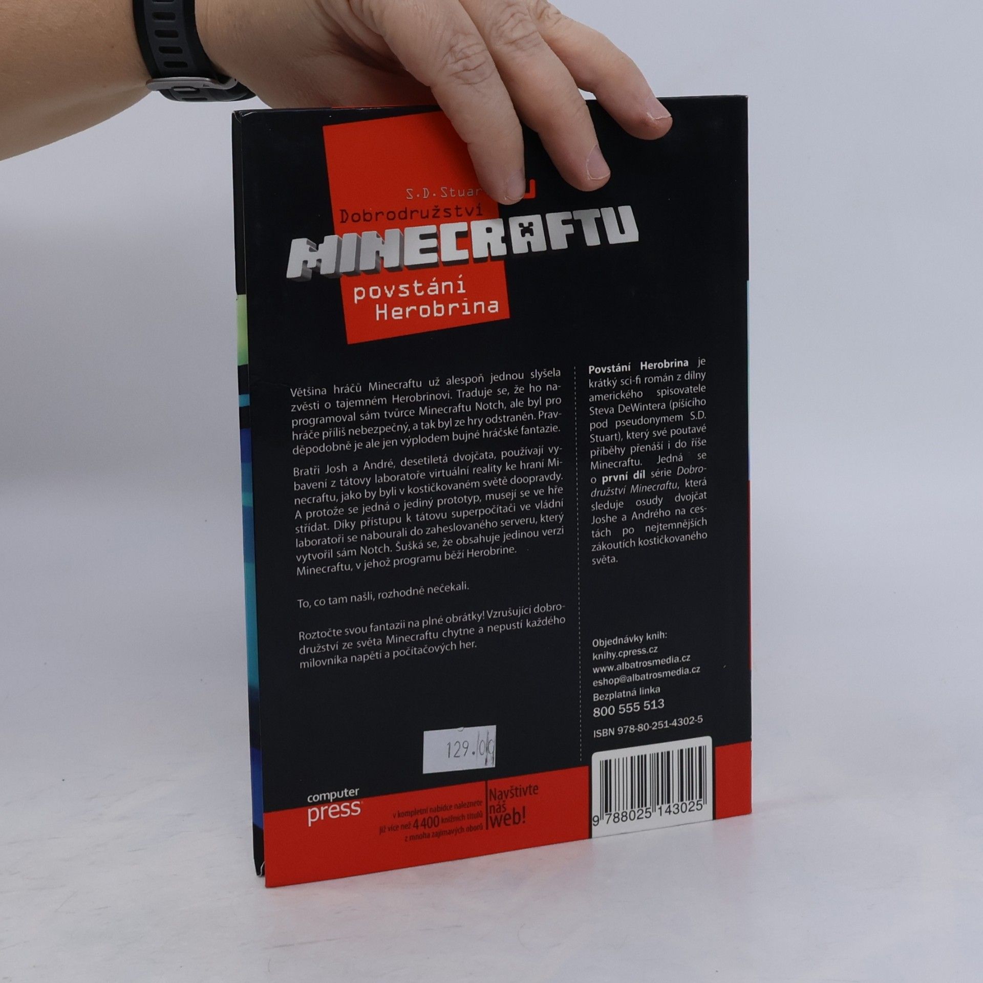 Stuart Dean Dobrodružství Minecraftu I. Povstání Herobrina