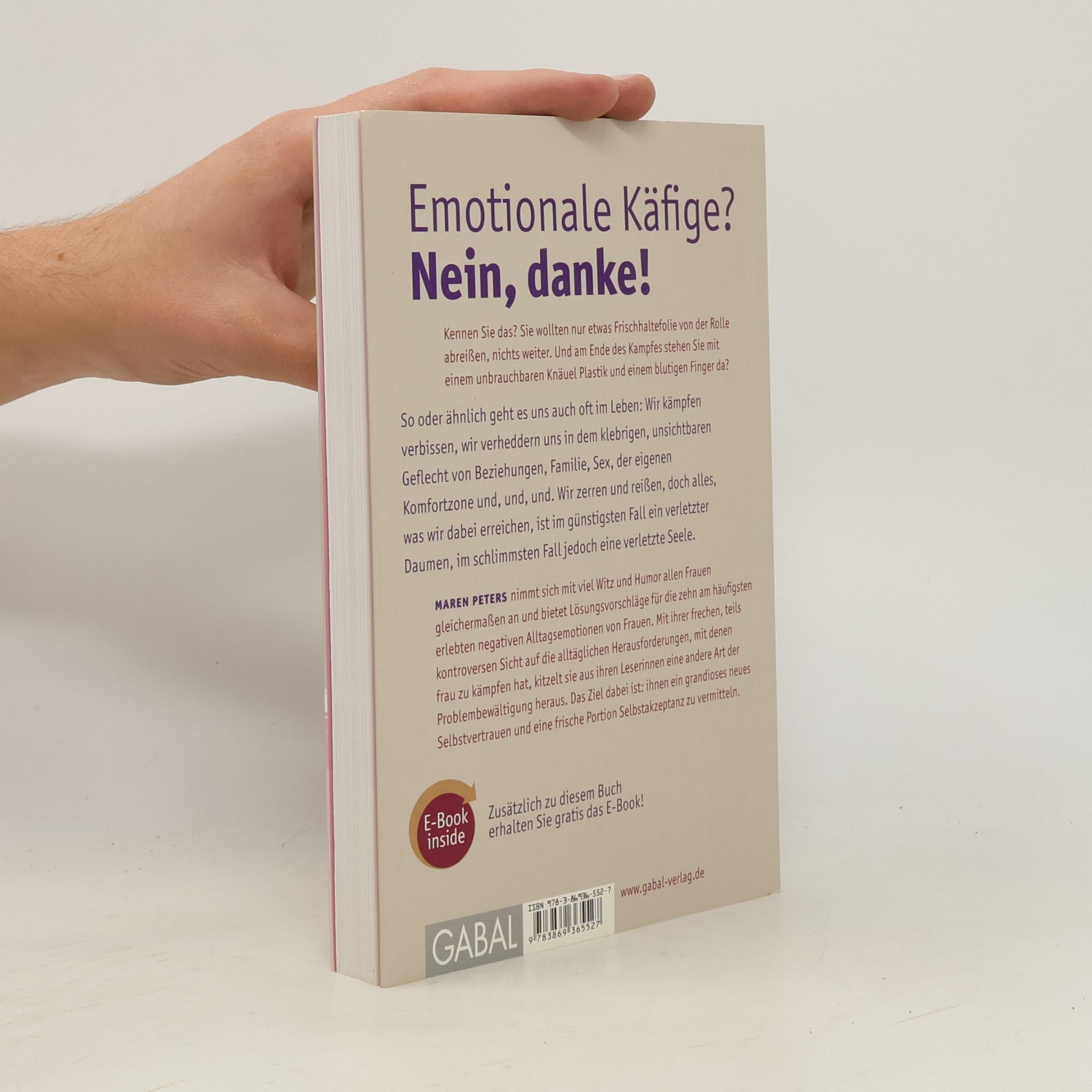 Inge-Maren Peters Das Leben ist zu kurz für billige Frischhaltefolie
