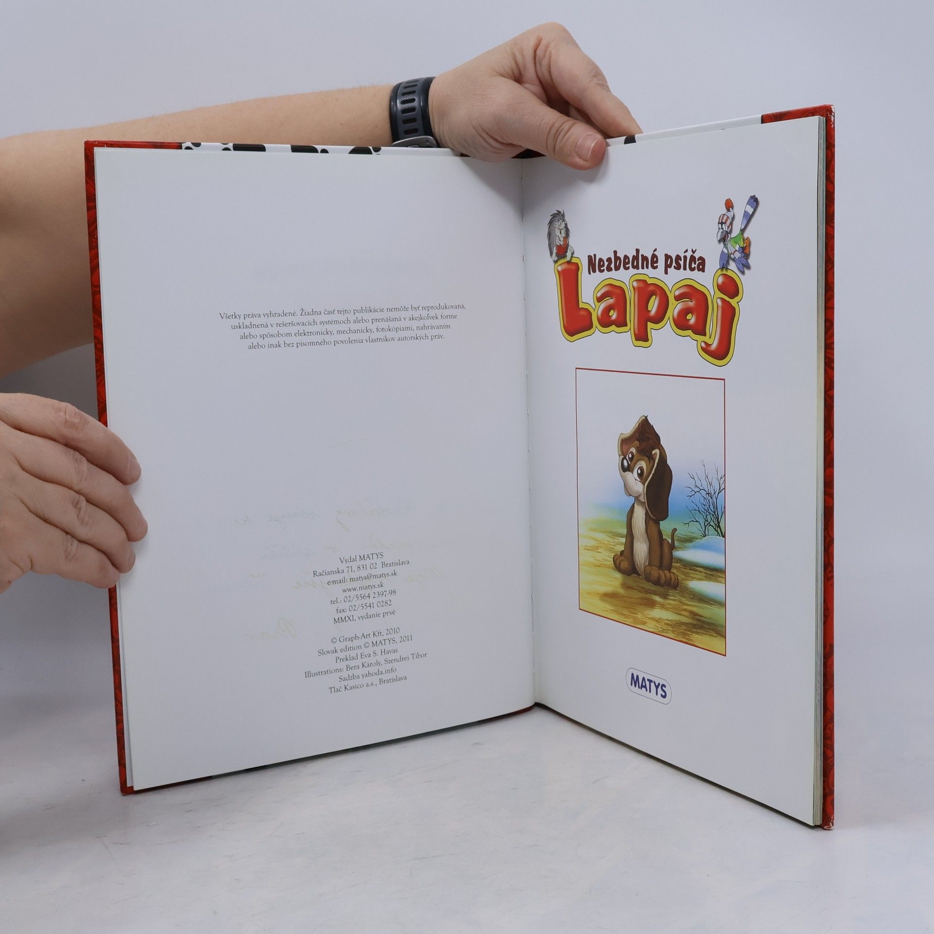 Kolektiv autorů Nezbedné psíča Lapaj