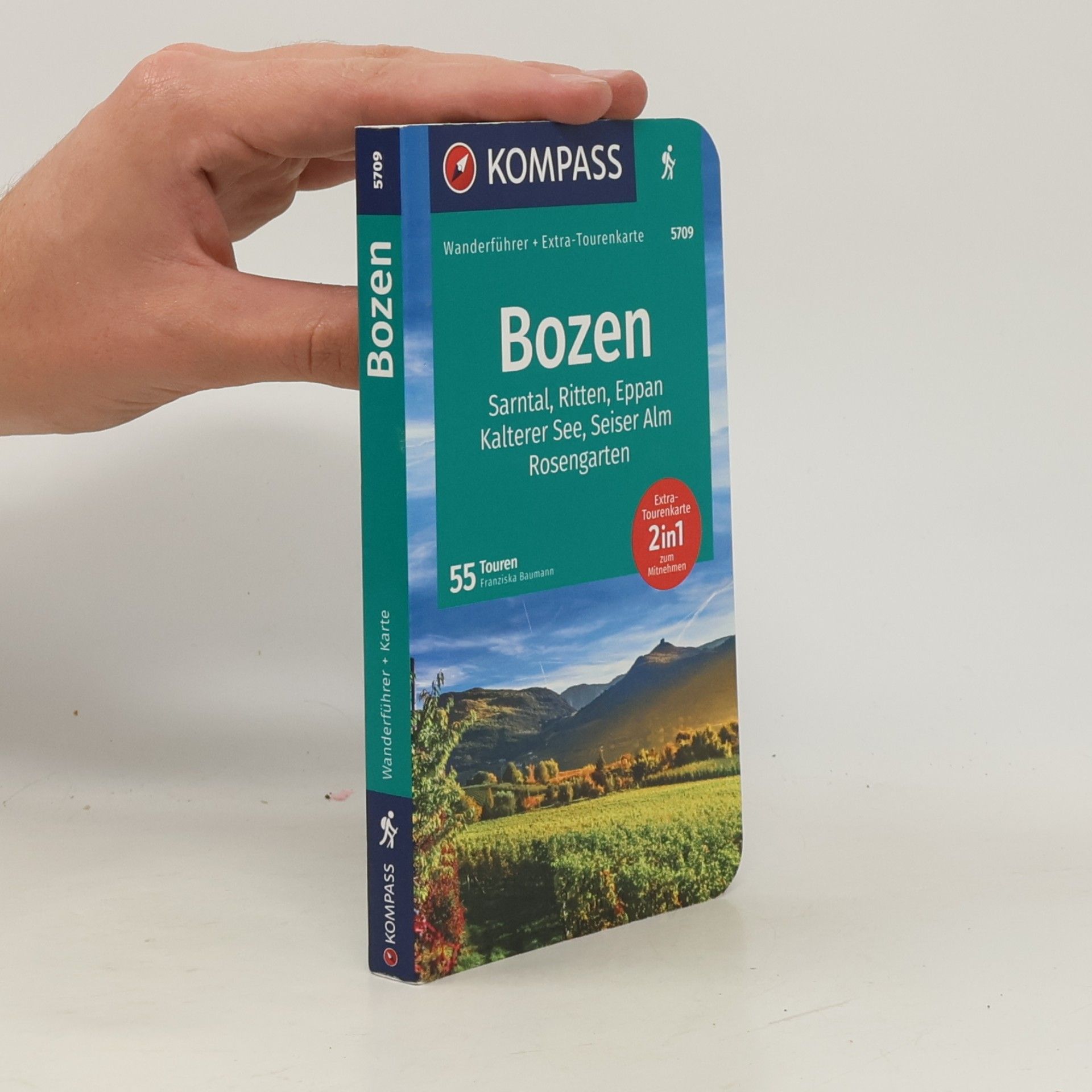 Franziska Baumann Kompass Wanderführer - 5709: Bozen