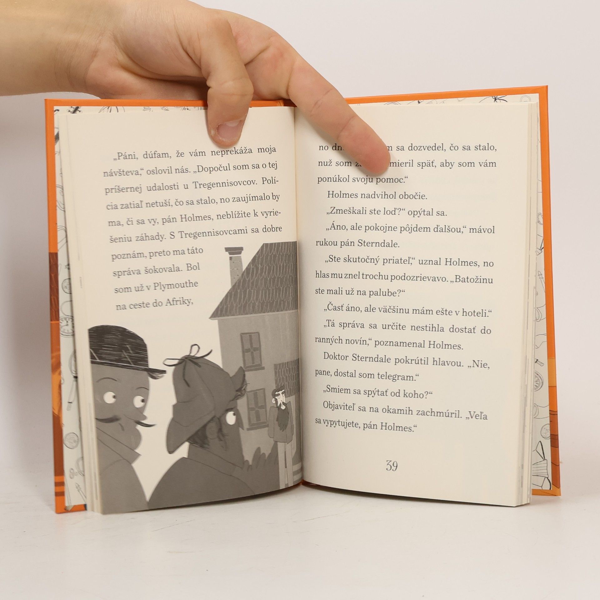 Arthur Conan Doyle Sherlock Holmes vyšetruje Diablovo Kopýtko