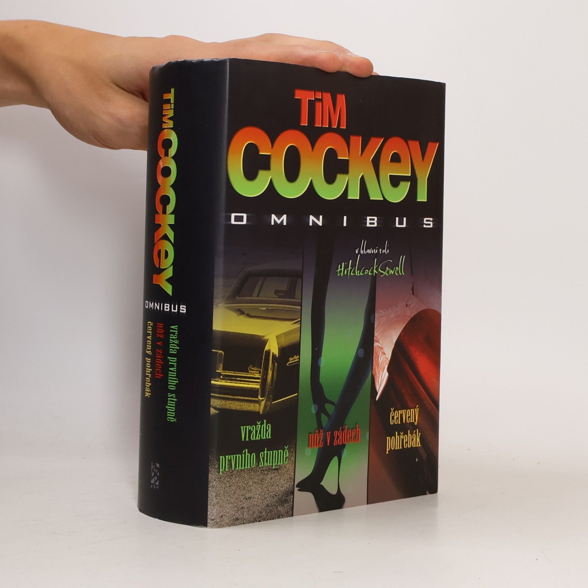 Tim Cockey Vražda prvního stupně. Nůž v zádech. Červený pohřebák. (1 svazek)
