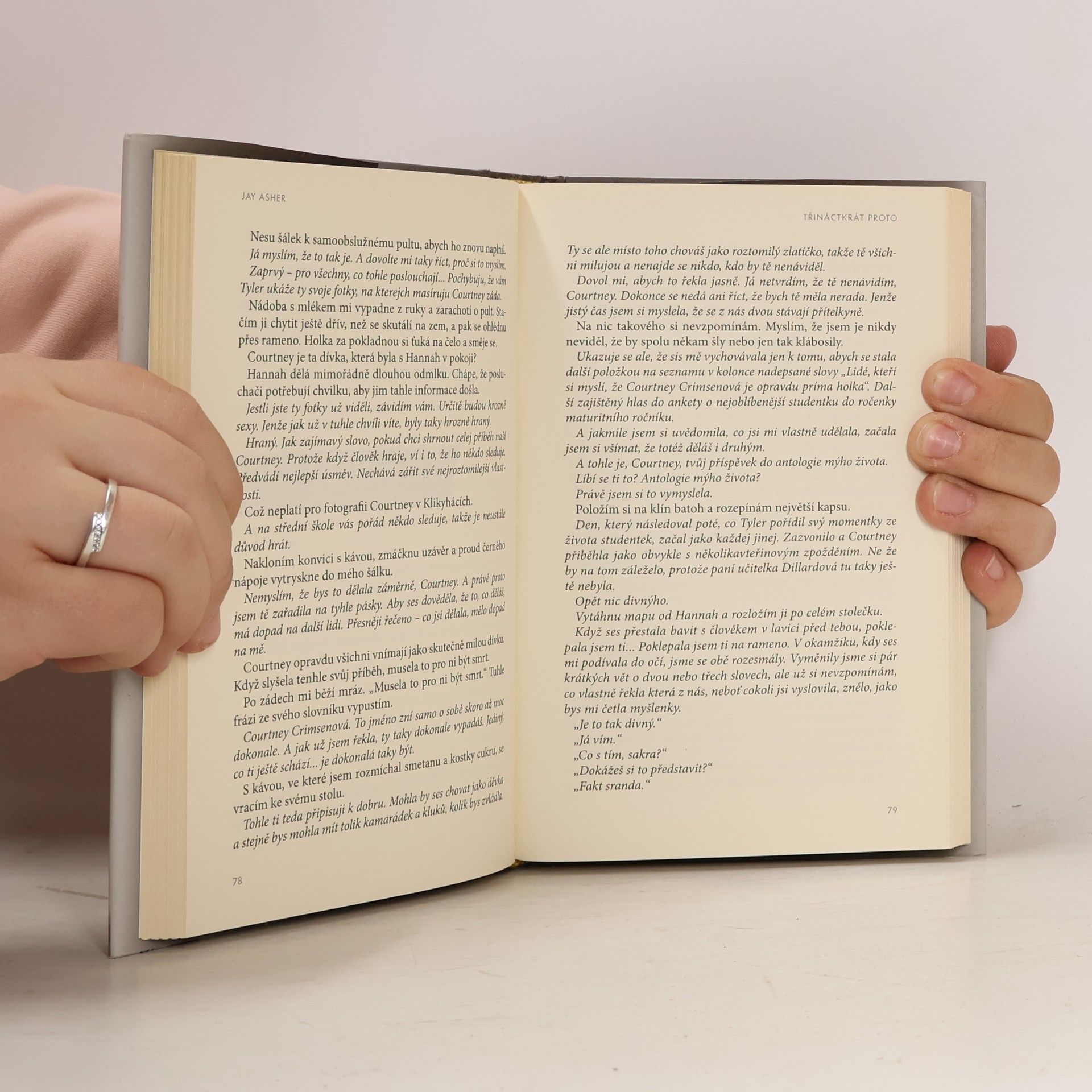 Jay Asher Třináctkrát proto