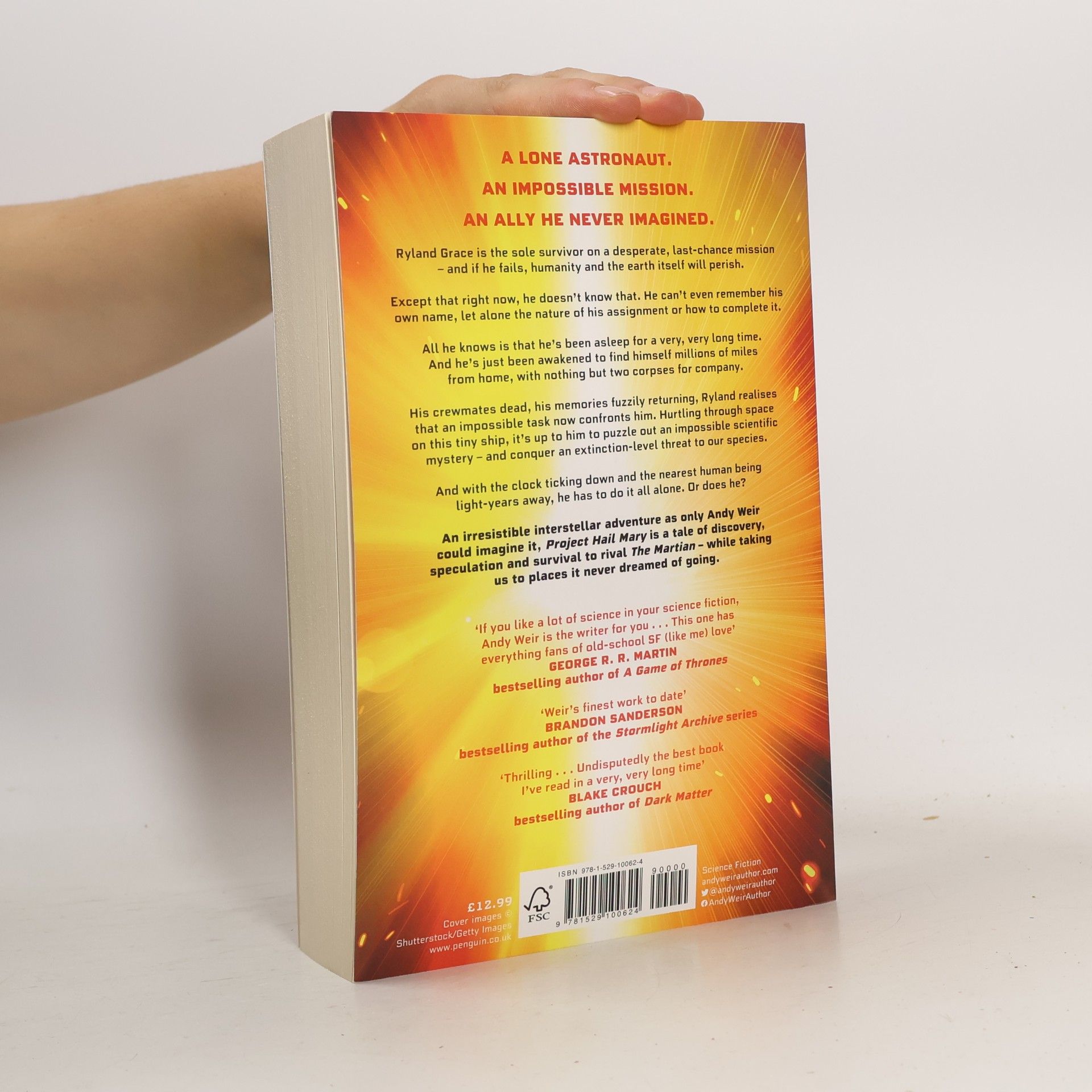 Andy Weir Project Hail Mary
