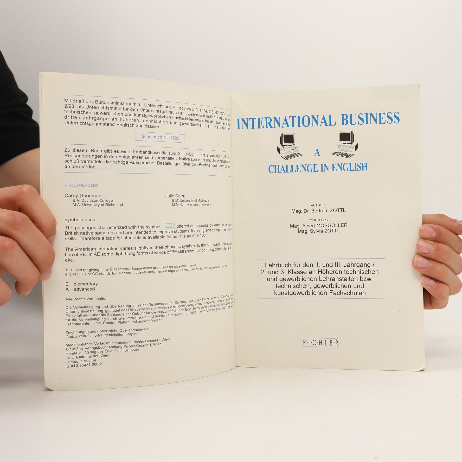 Bertram Zottl International Business II./III. Jahrgang HTL