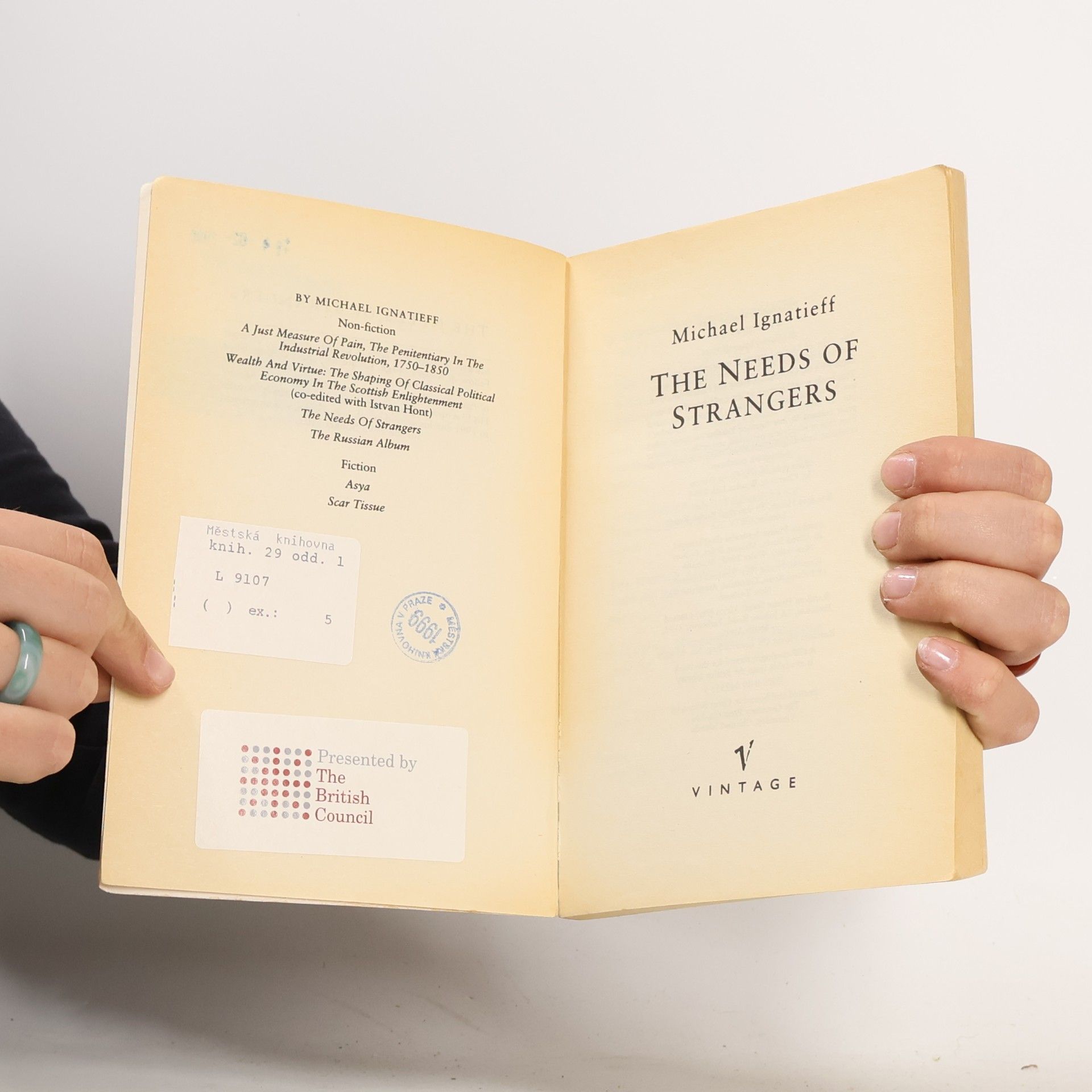 Michael Ignatieff The Needs of Strangers