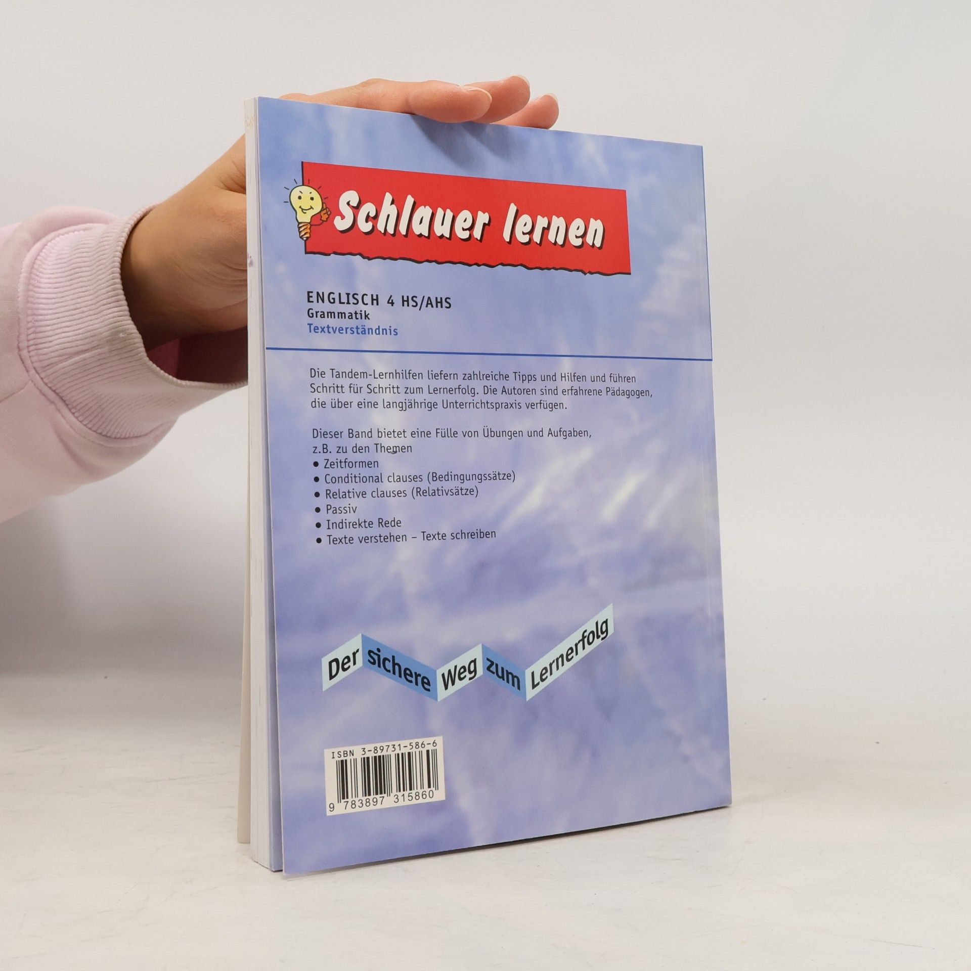 Ellen Franziska Möller Schlauer Lernen: Englisch Grammatik. Textverständnis, Klasse 8