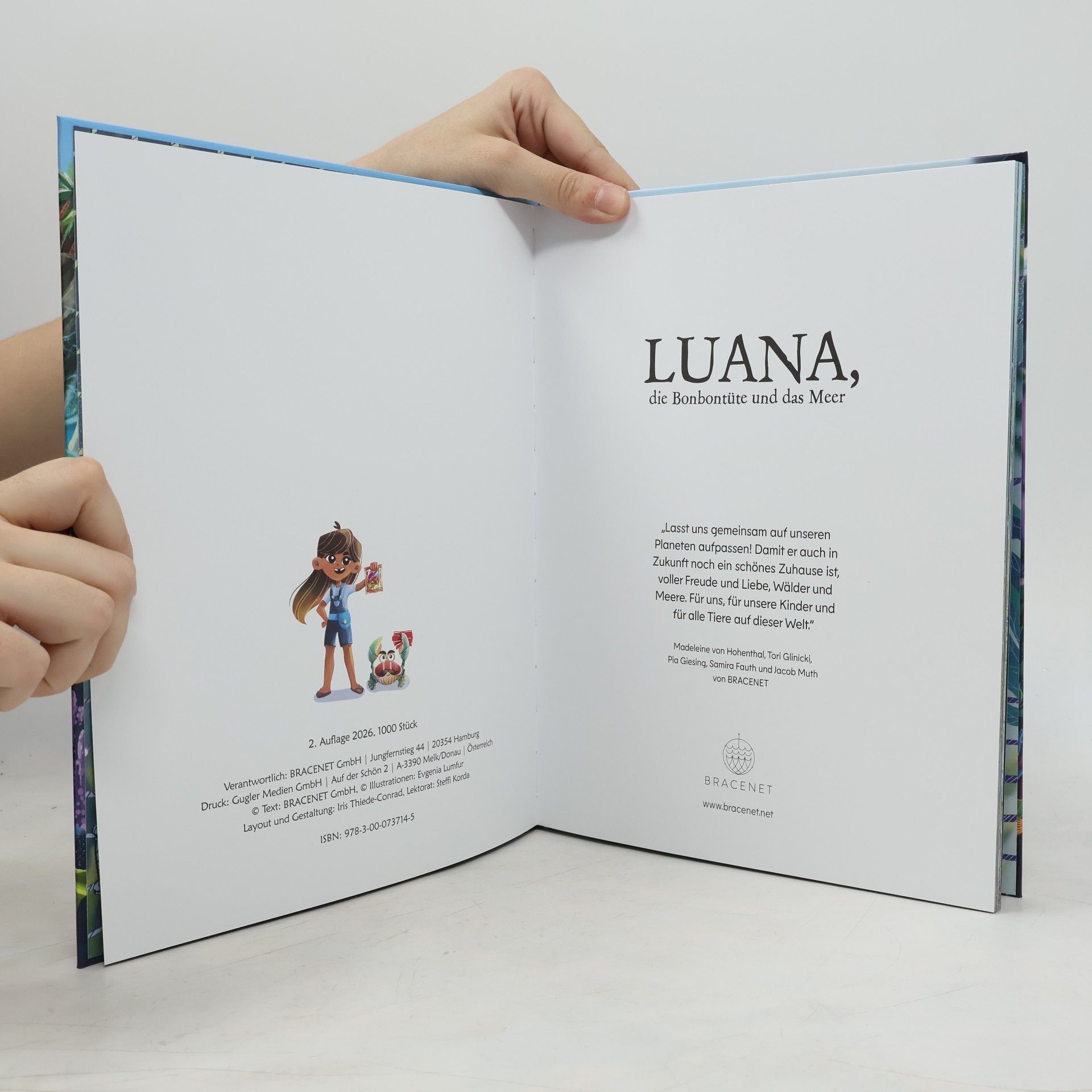 Madeleine Gräfin von Hohenthal Luana, die Bonbontüte und das Meer