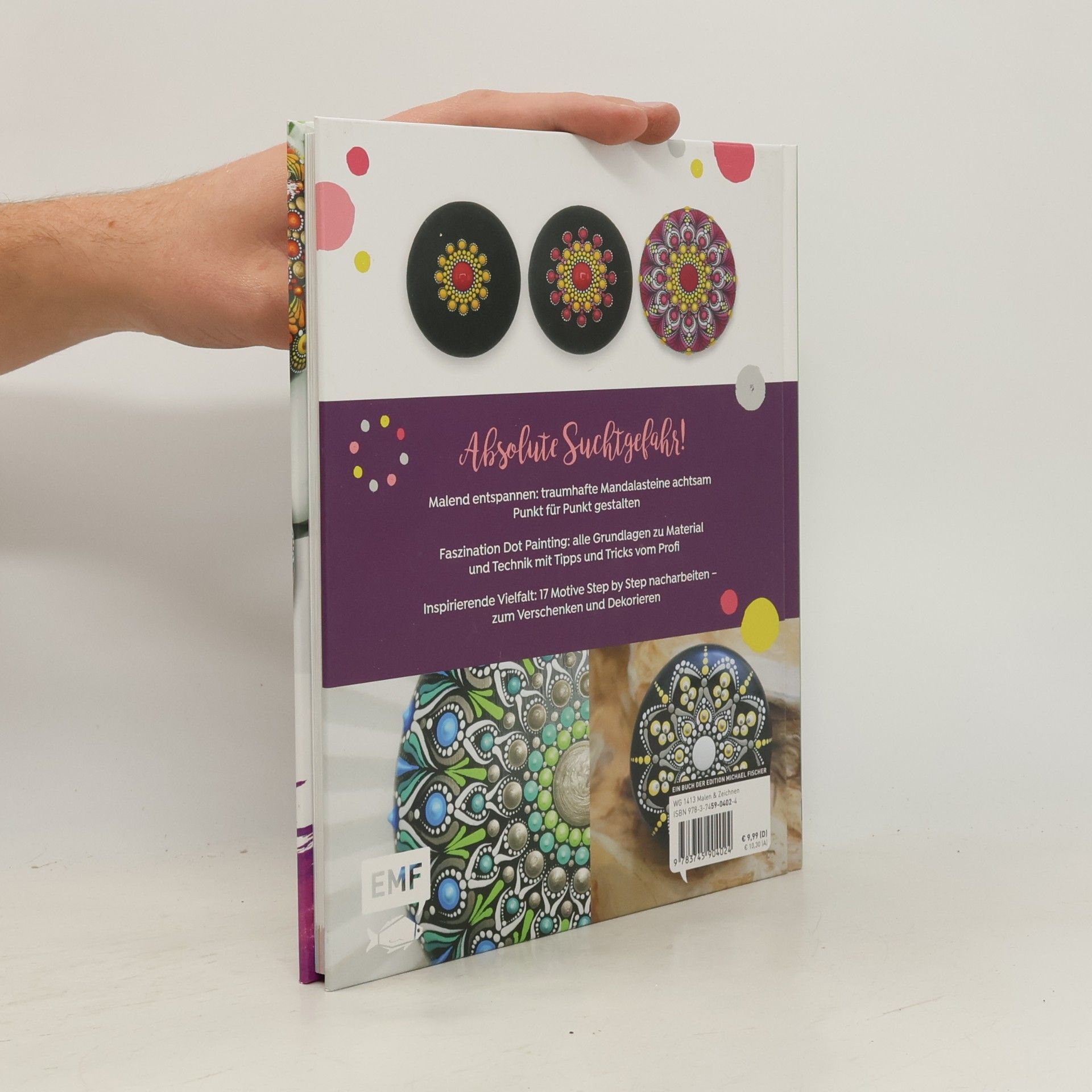 Anette Berstling Steine bemalen - Mandala 1