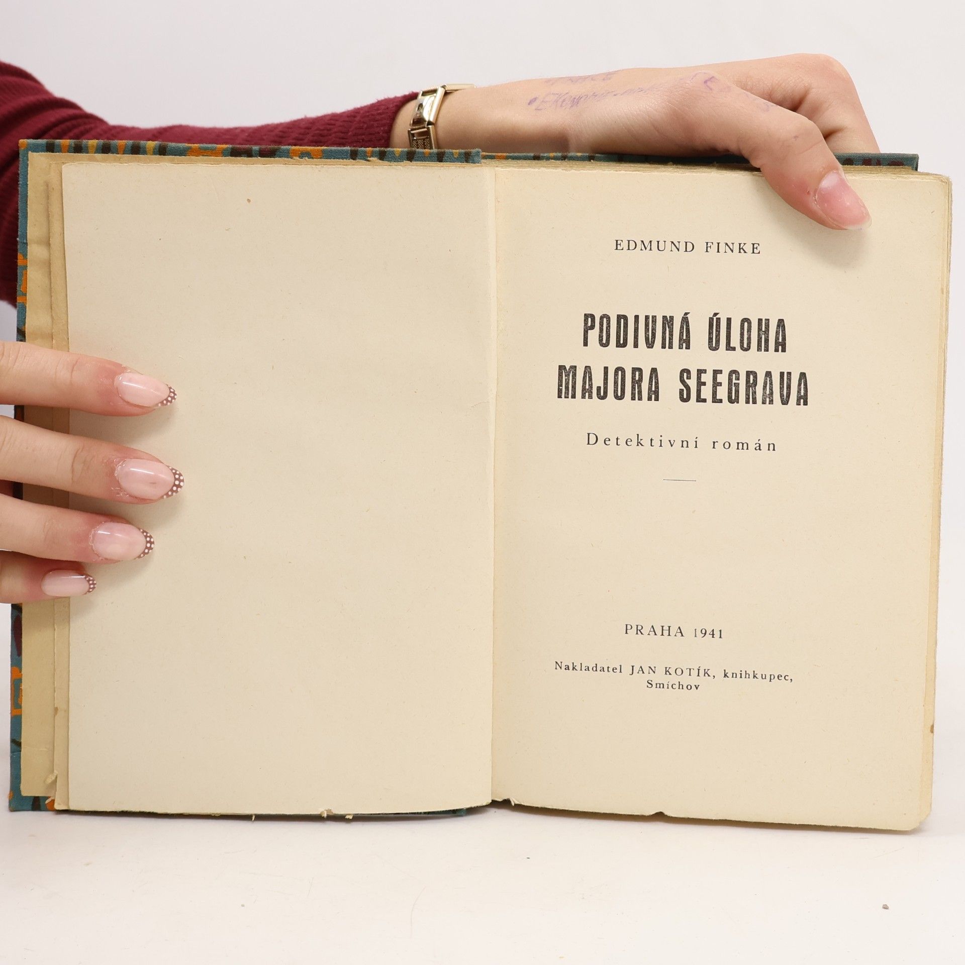 Edmund Finke Podivná úloha Majora Segrava