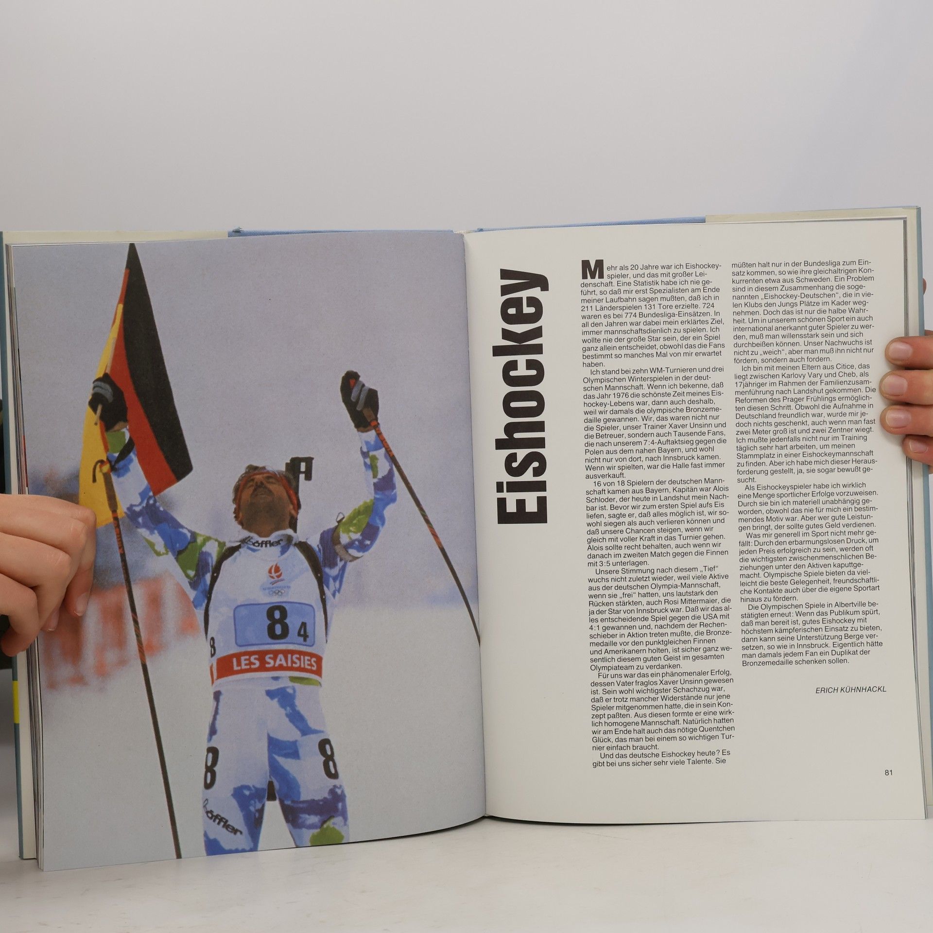 Raymund Stolze XVI. Olympische Winterspiele