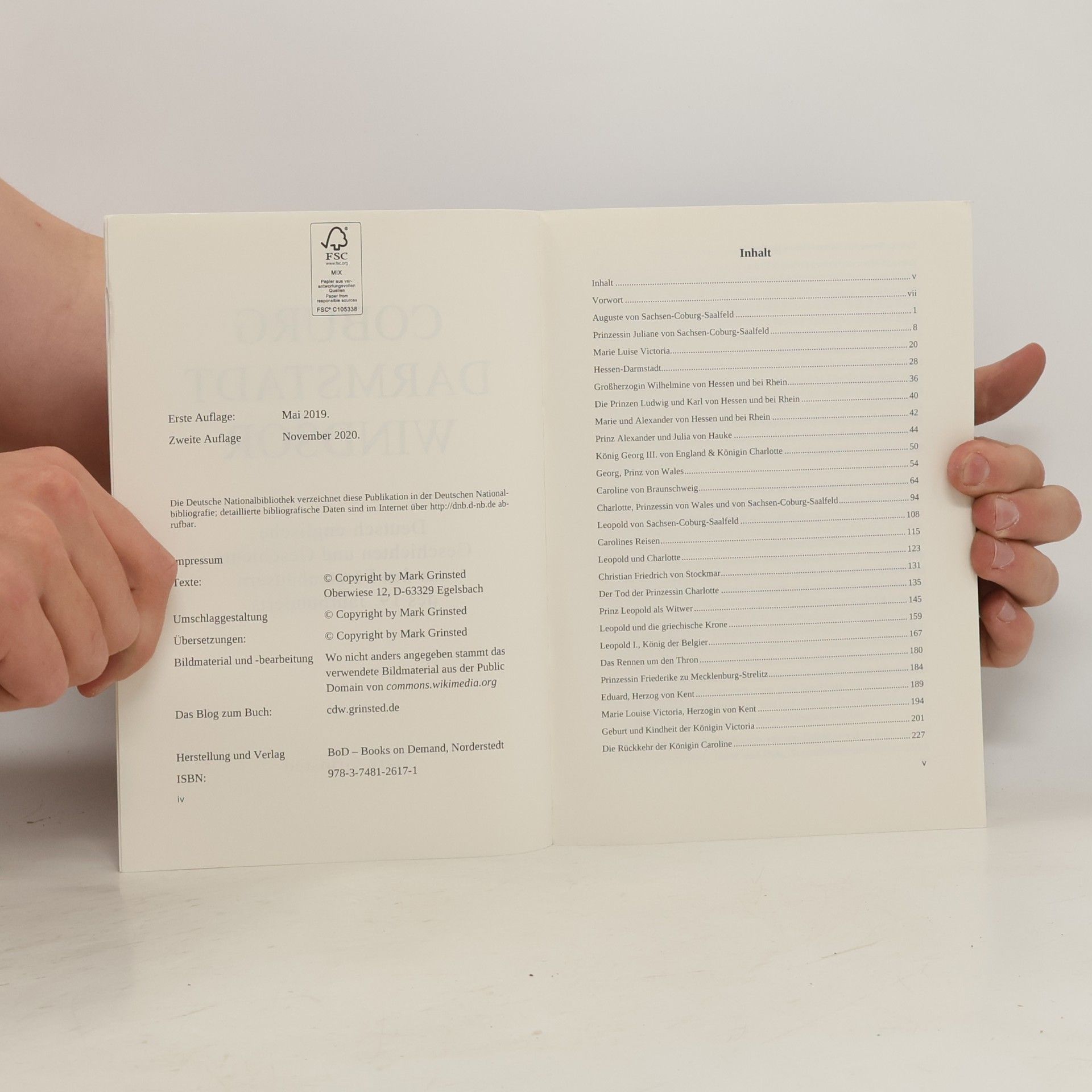 Mark Grinstead Coburg Darmstadt Windsor: Jubiläumsausgabe 2019 anlässlich des 200. Geburtstags der Königin Victoria (geboren am 24. Mai 1819) und des Prinzen Albert von Sachsen-Coburg & Gotha (geboren am 26. August 1819)