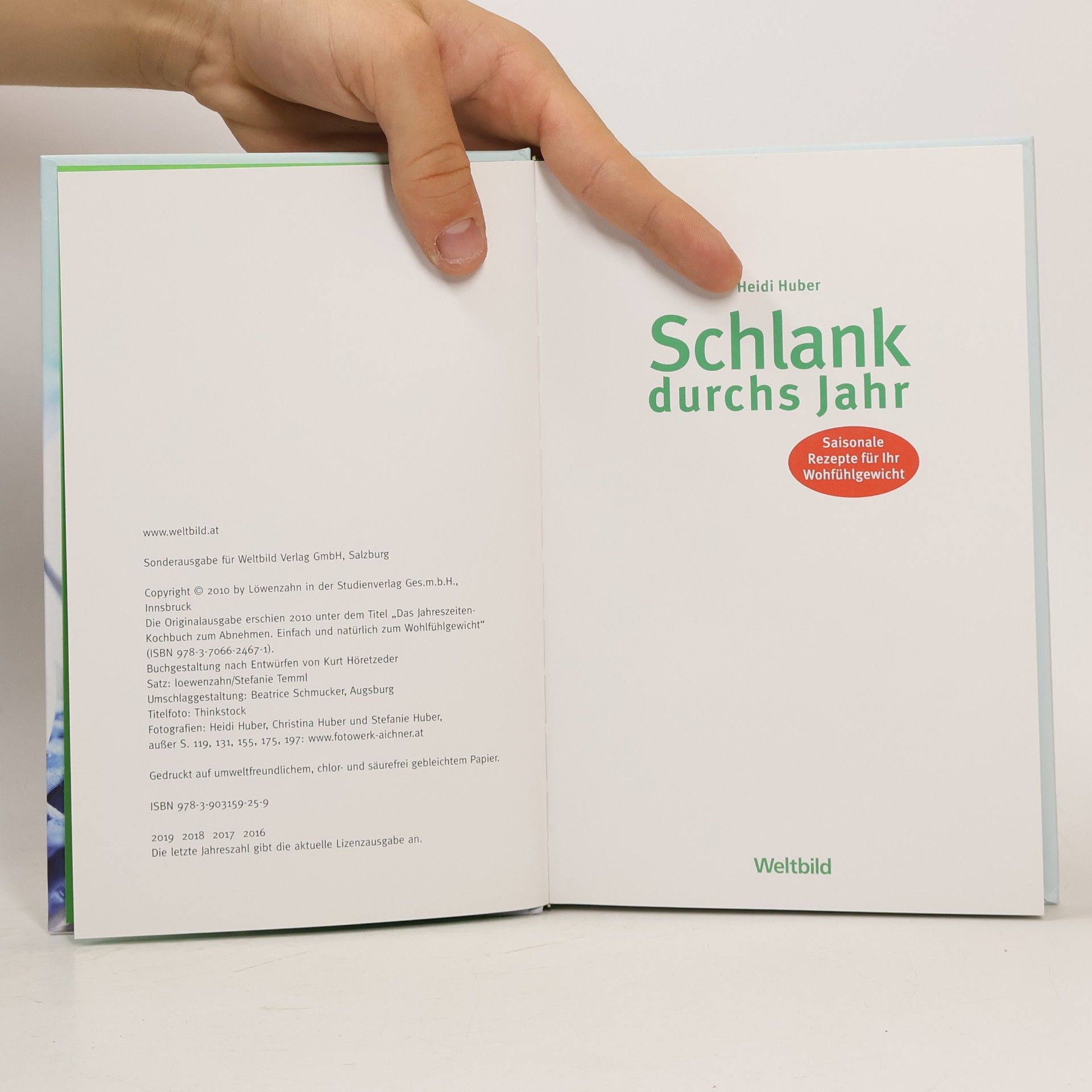 Heidi Huber Schlank durchs Jahr