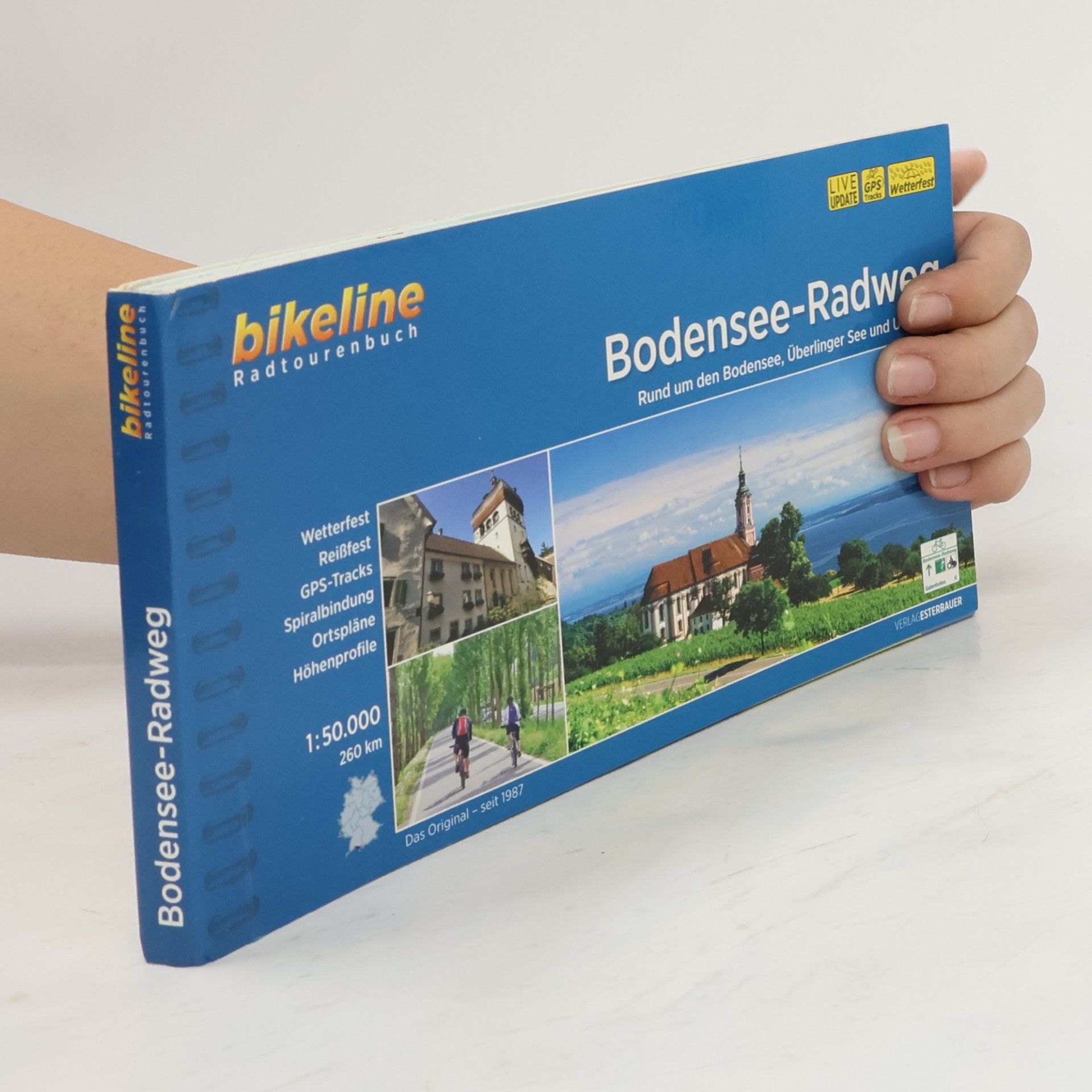 Esterbauer Verlag bikeline Radtourenbuch: Bodensee-Radweg