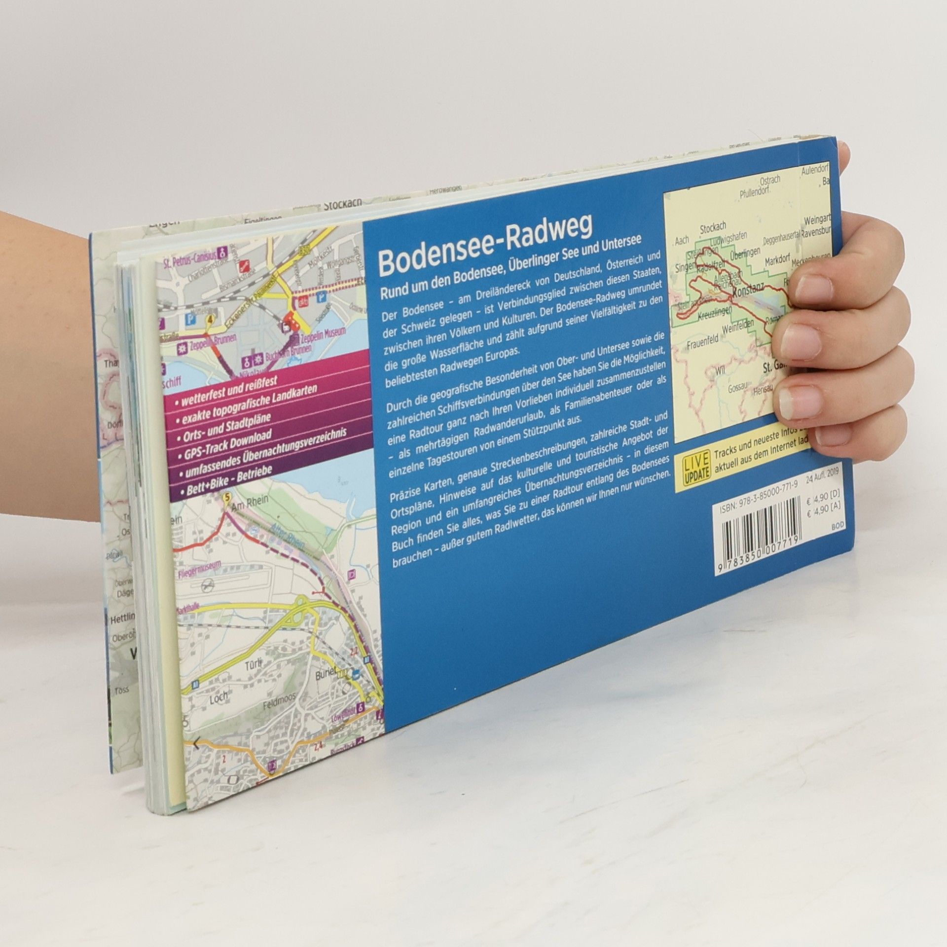 Esterbauer Verlag bikeline Radtourenbuch: Bodensee-Radweg