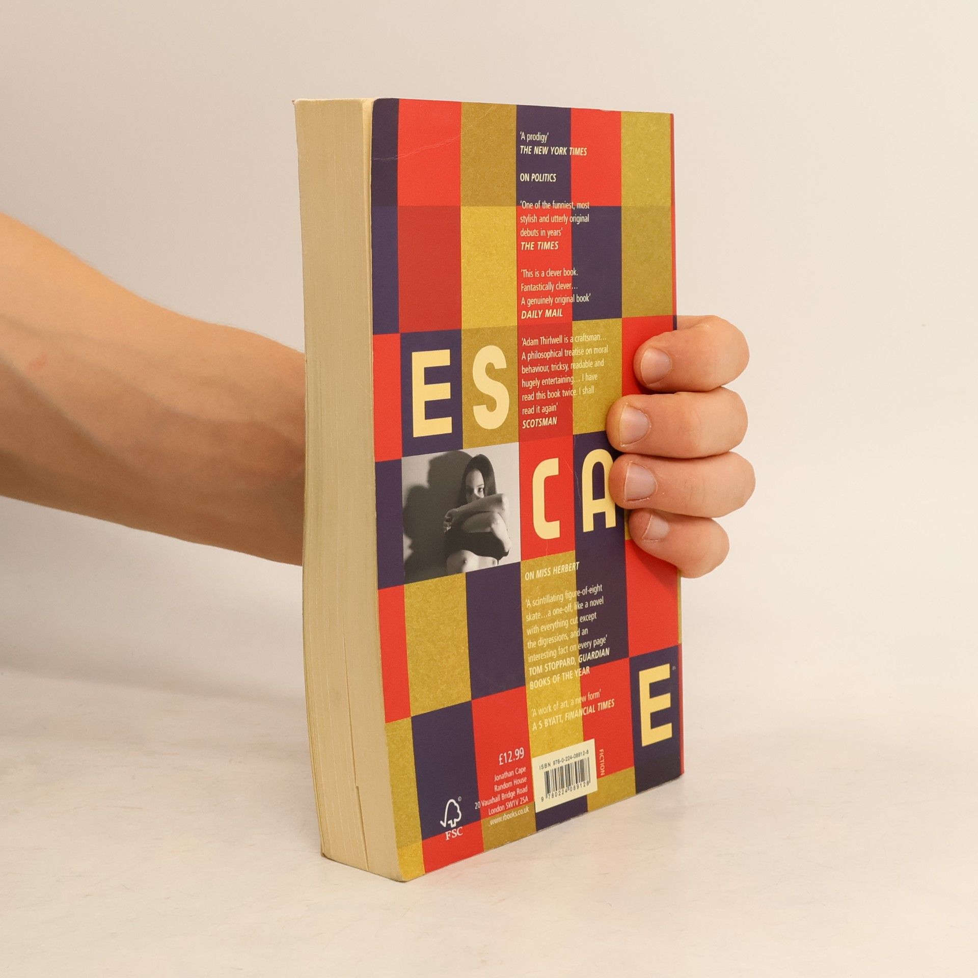 Adam Thirlwell The Escape