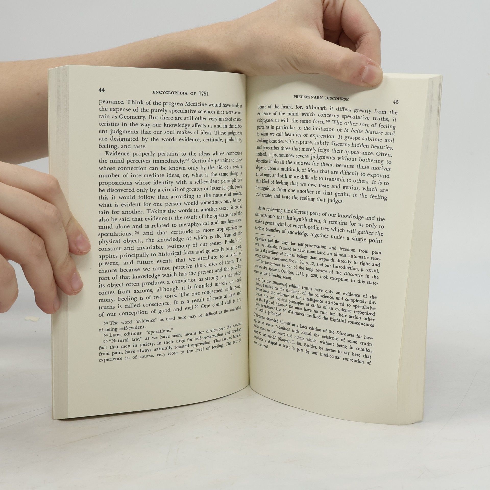 Jean Le Rond d Alembert Preliminary Discourse to the Encyclopedia of Diderot