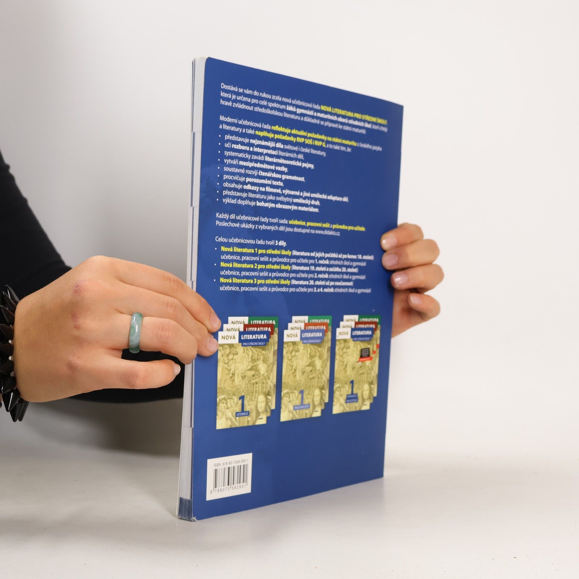 Lukáš Borovička Nová literatura pro střední školy. Učebnice 1