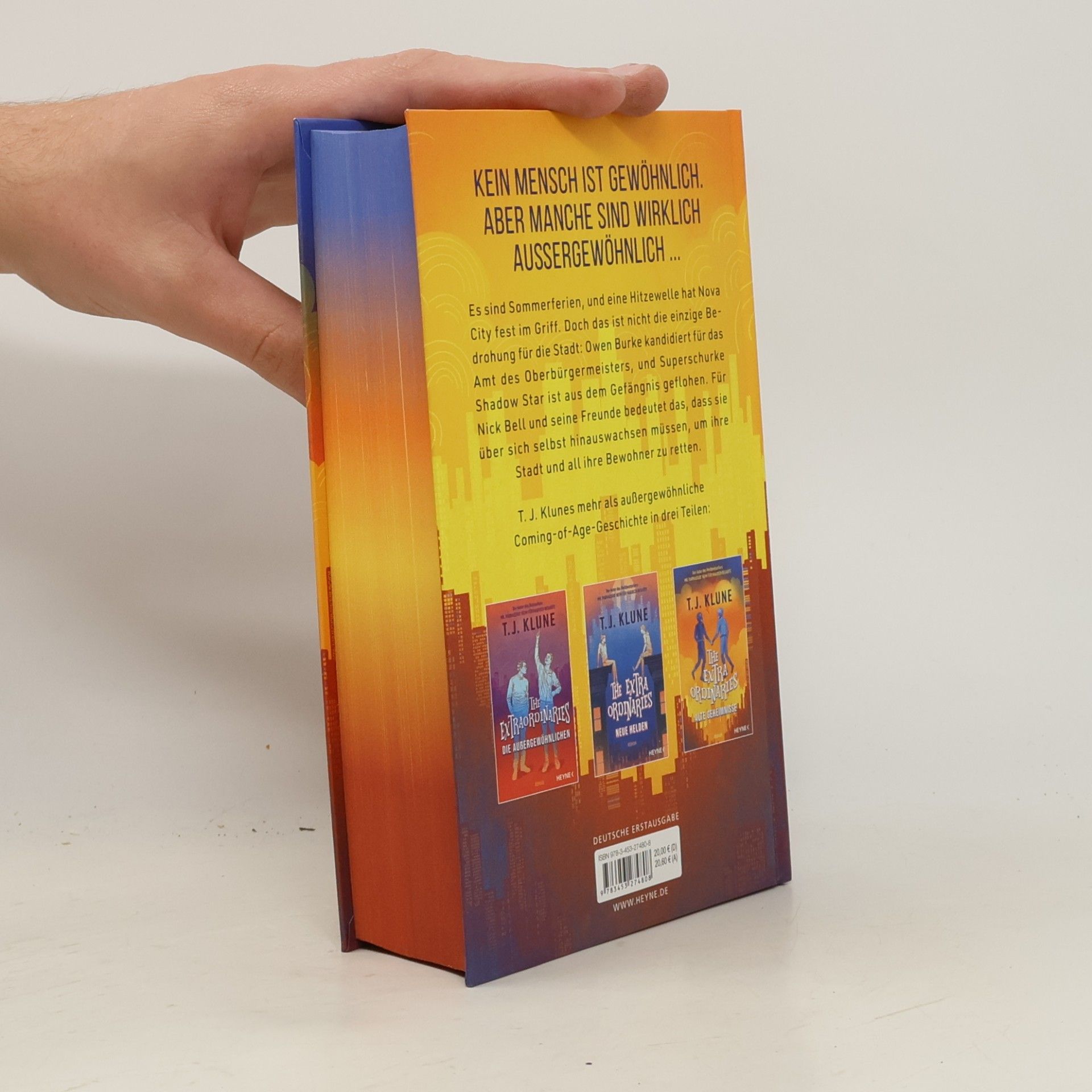 T. J. Klune The Extraordinaries – Alte Geheimnisse. Mit farbig gestaltetem Buchschnitt – nur in limitierter Erstauflage der gedruckten Ausgabe - Roman