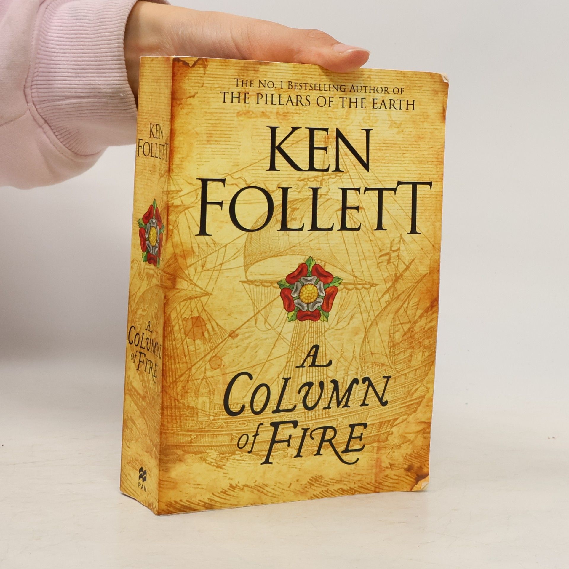 A column of fire