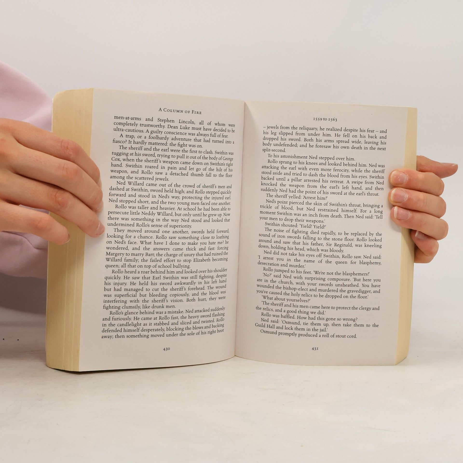 Ken Follett A column of fire