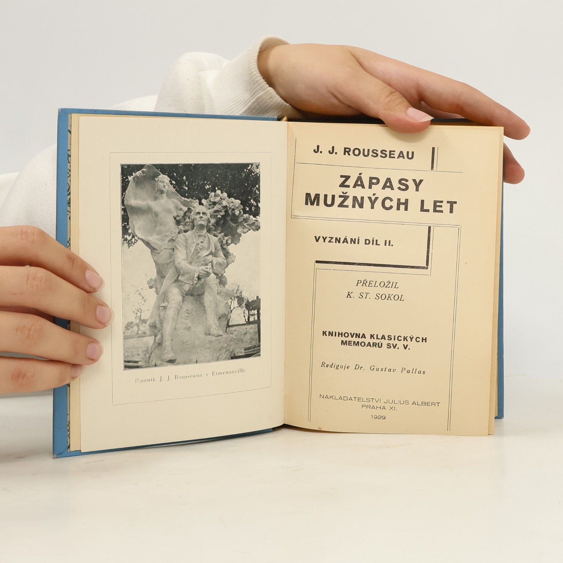 Jean-Jacques Rousseau Zápasy Mužných let II.