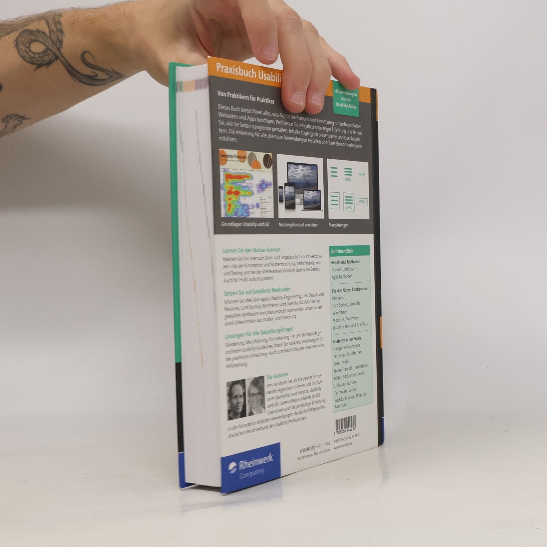 Jens Peter Jacobsen Praxisbuch Usability und UX
